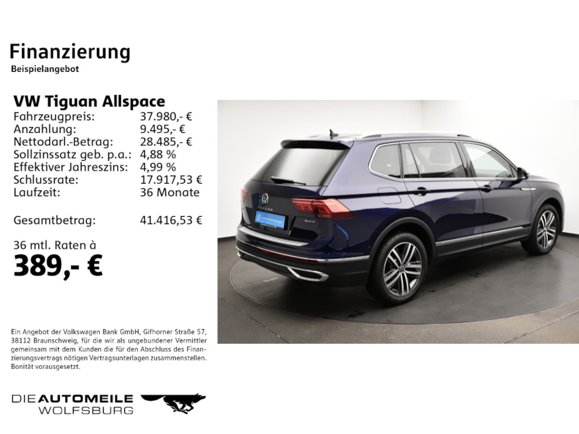 Volkswagen Tiguan Allspace Elegance
