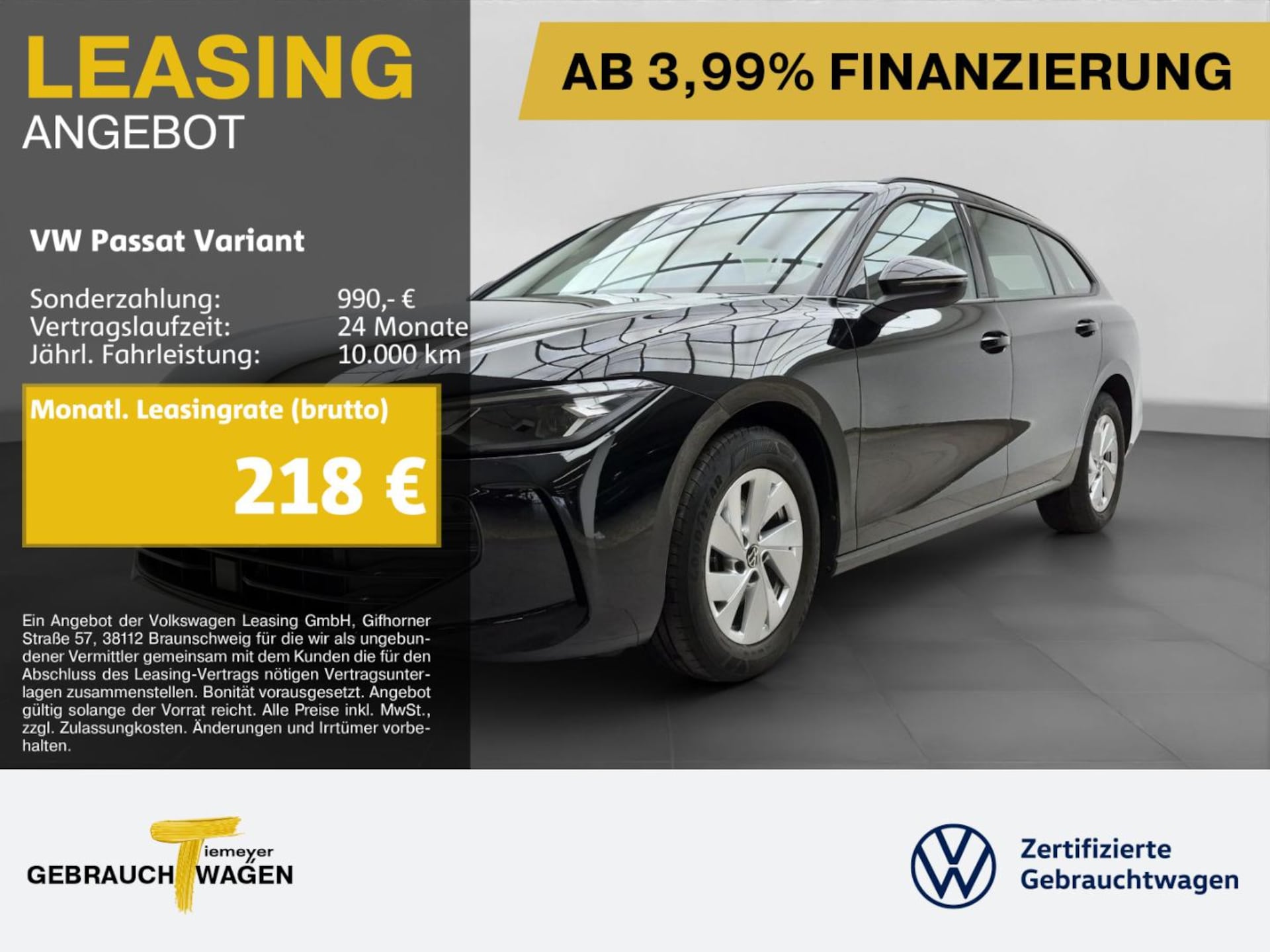 Volkswagen Passat Basis-Modell