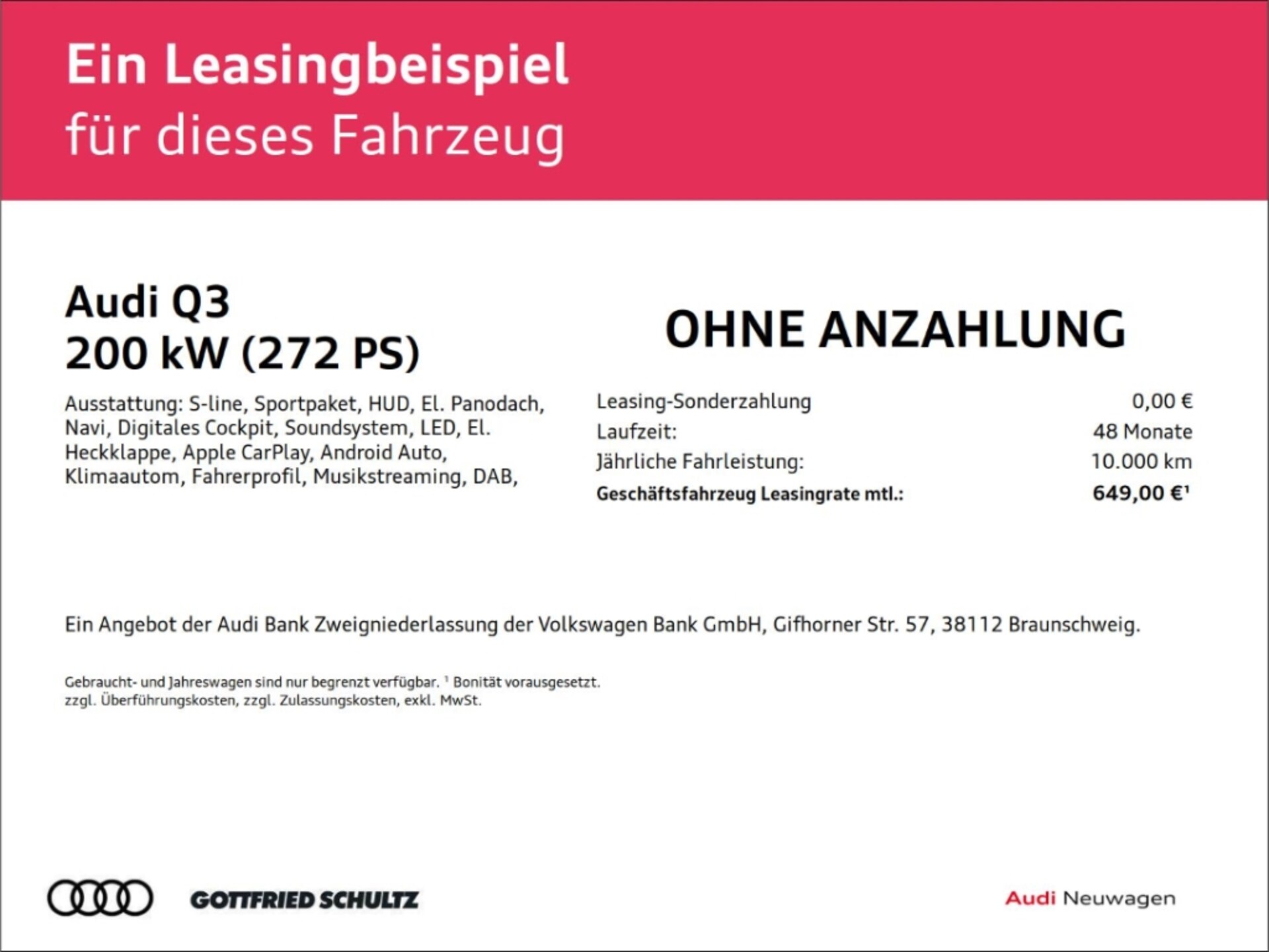 Audi Q3 Sportback e-hybrid