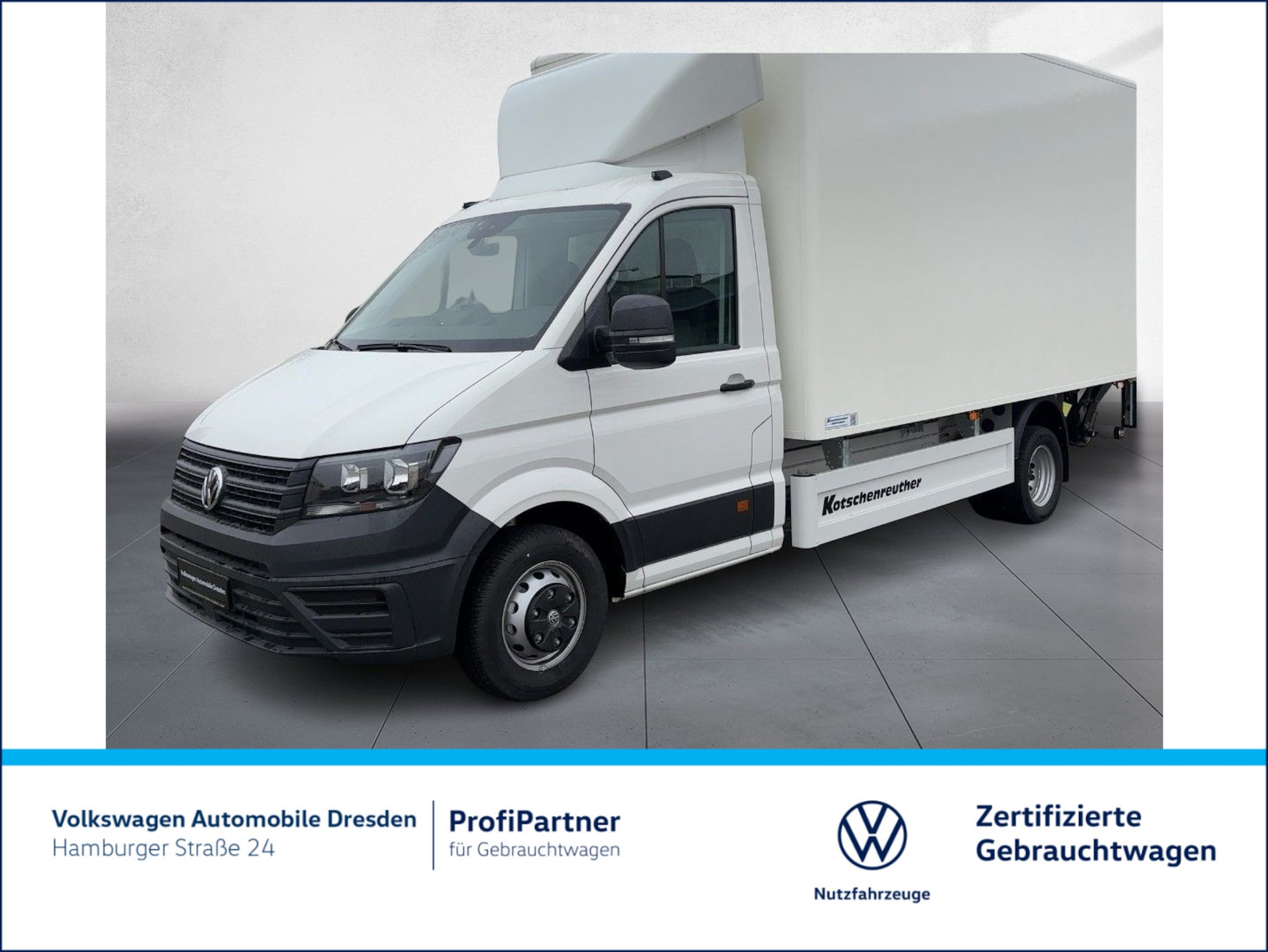 Volkswagen Crafter Einzelkabine langer Radstand