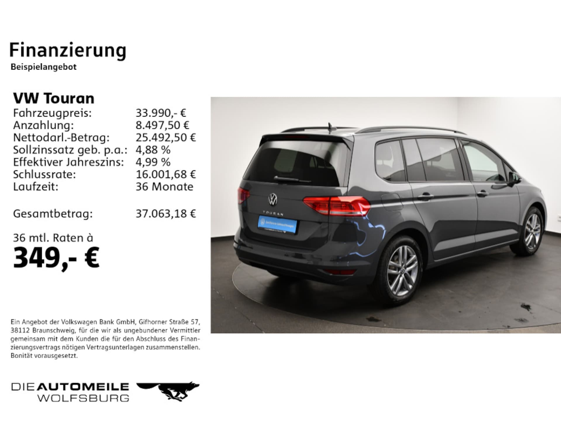 Volkswagen Touran Comfortline