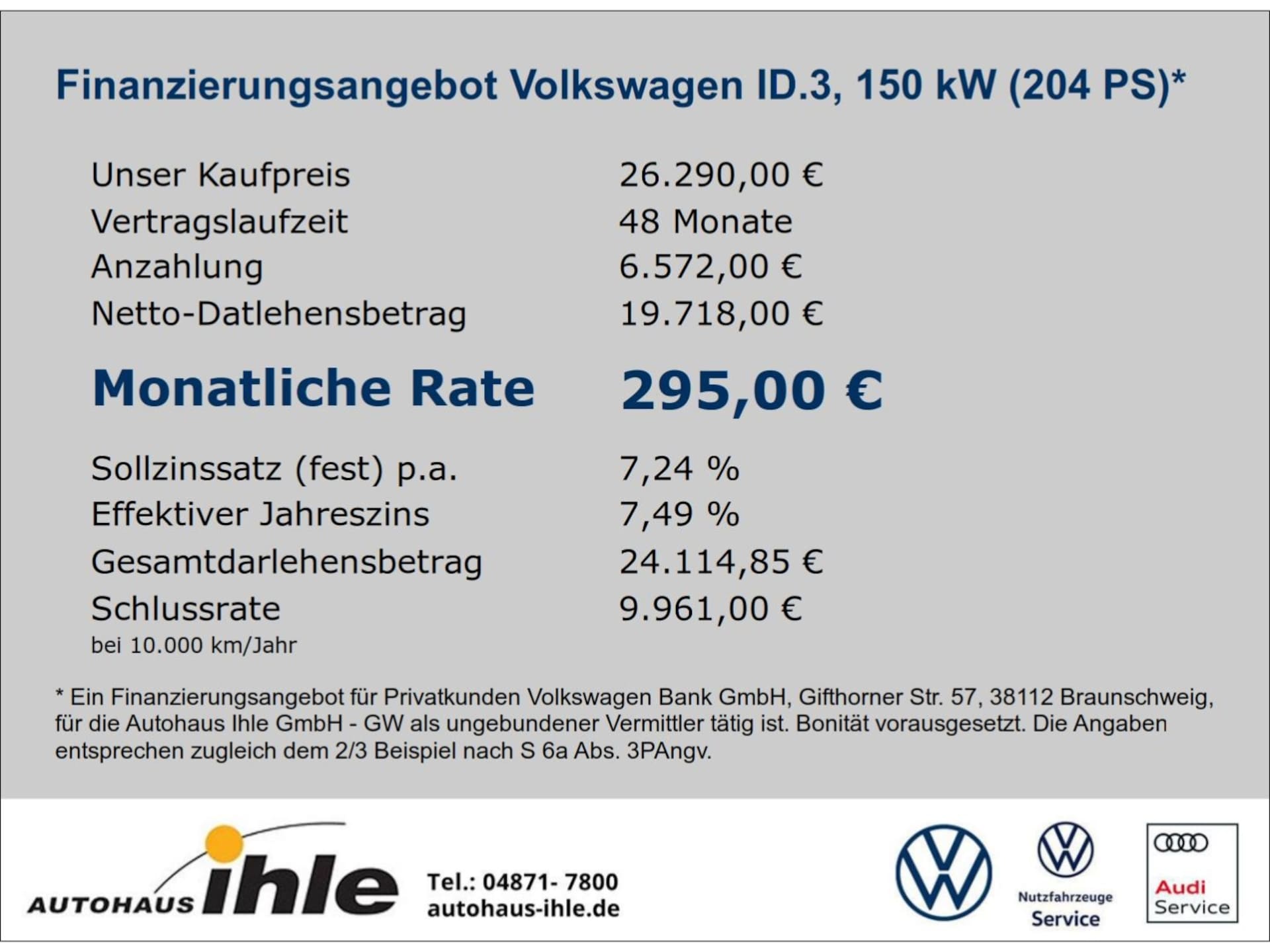 Volkswagen ID.3 Pro Performance