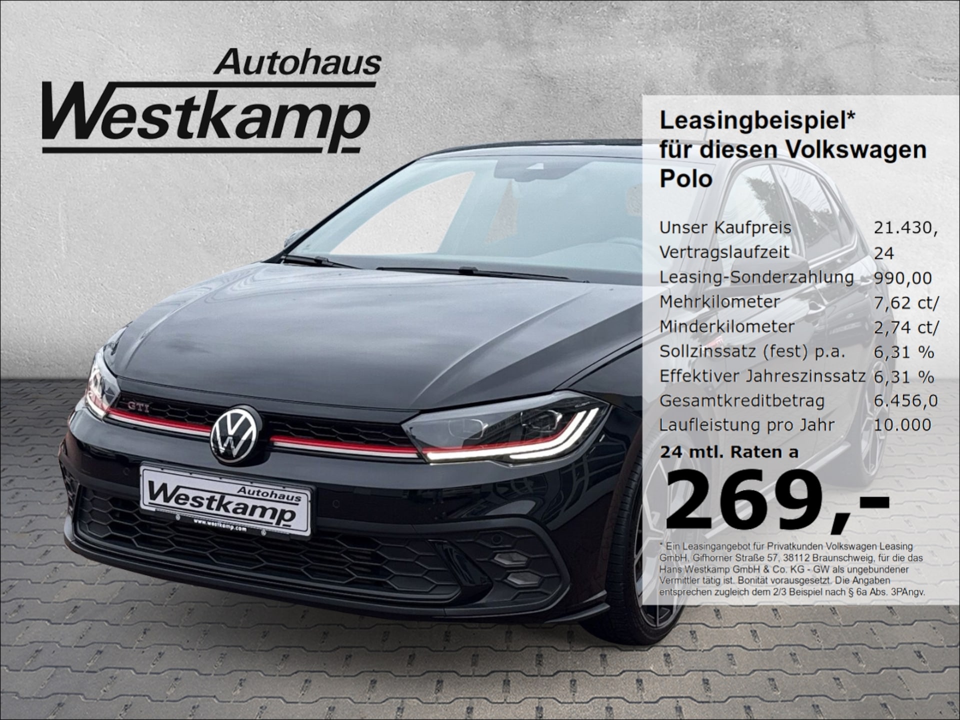 Volkswagen Polo 2022 — 2,0 TSI DSG 18''Alu Sport-Select-Fahrwerk