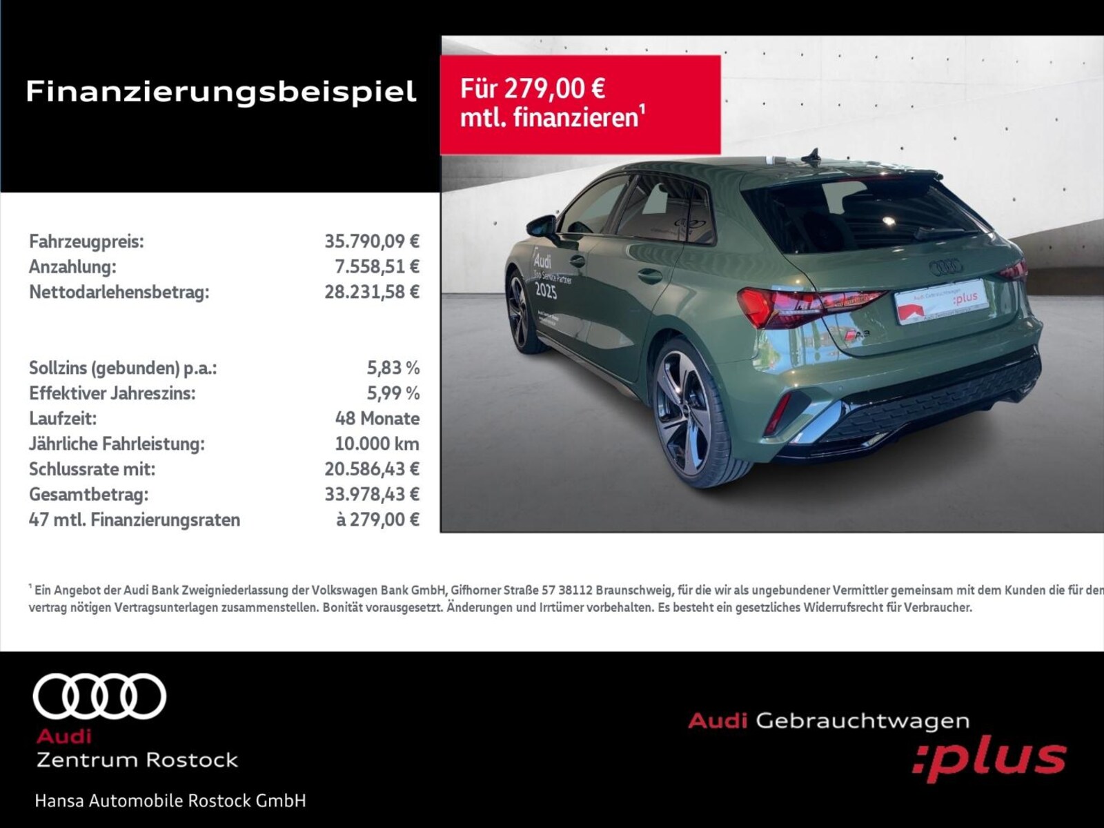 Audi A3 Sportback – Bild 3