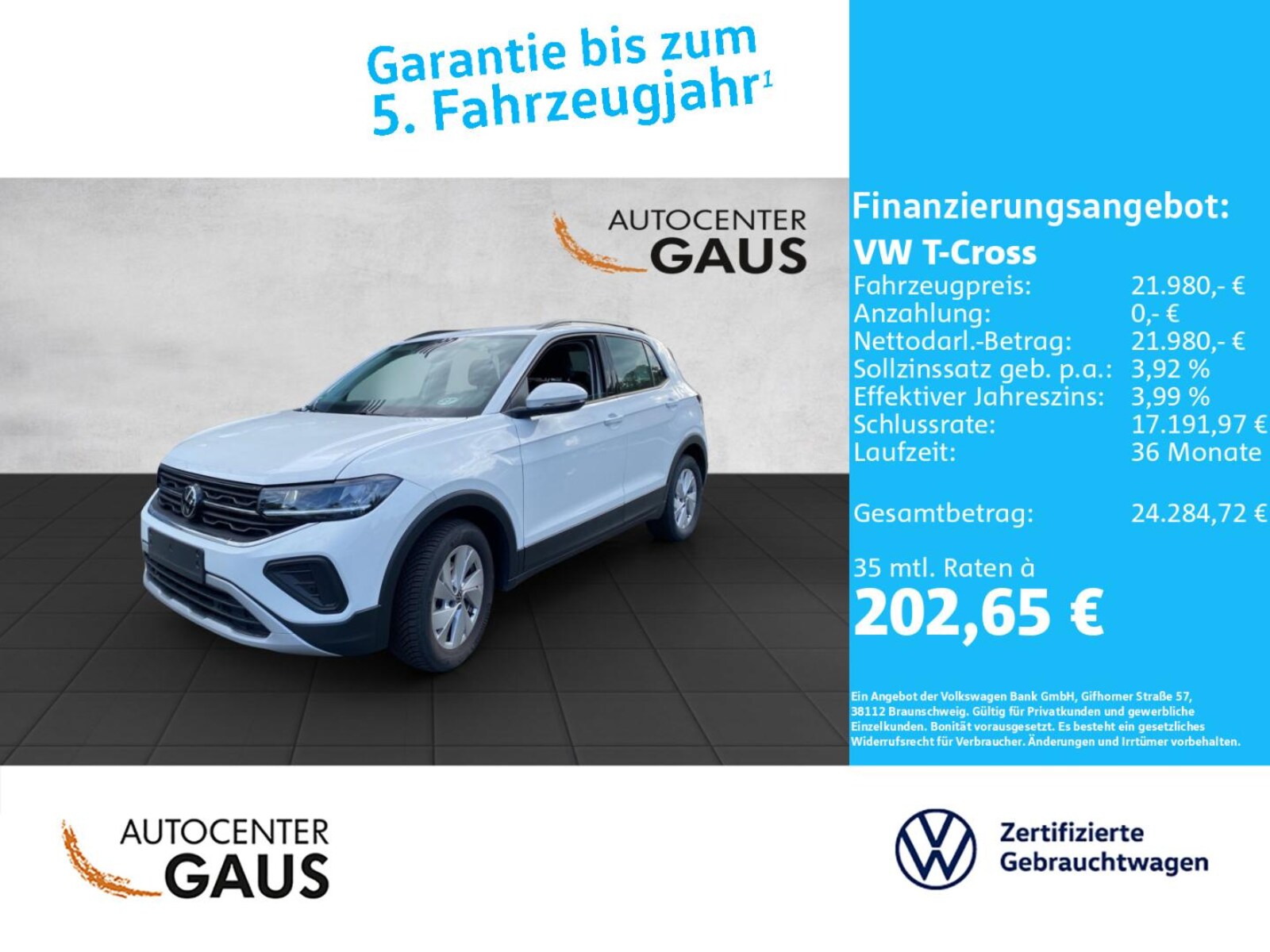 Volkswagen T-Cross – Bild 2