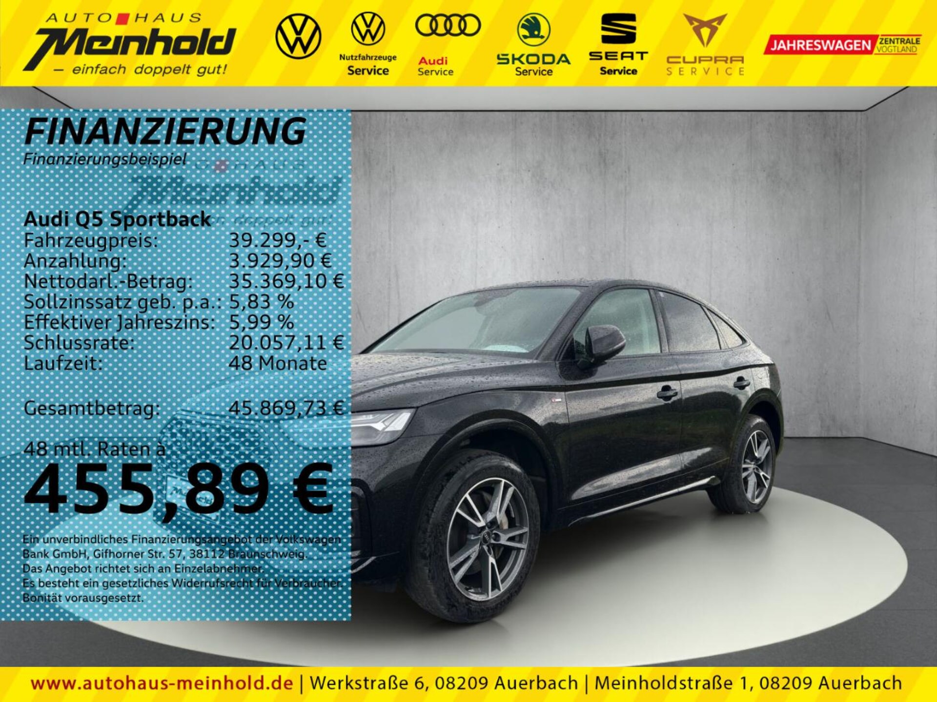 Audi Q5 Sportback TFSI e S line