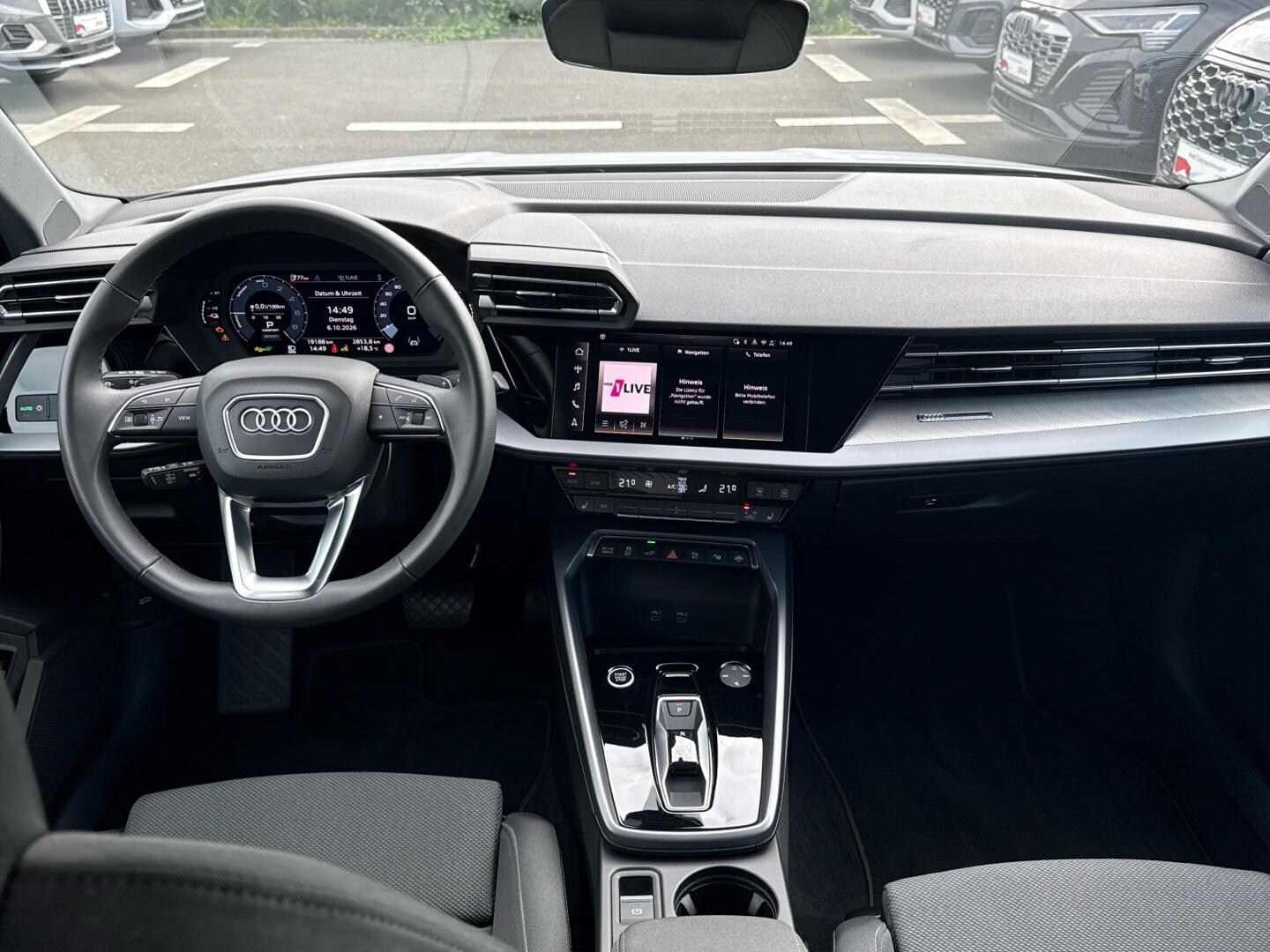 Bild über Audi A3 Sportback TFSI e advanced 40 TFSI e S tronic - für weitere Informationen kontaktieren Sie den Audi Partner