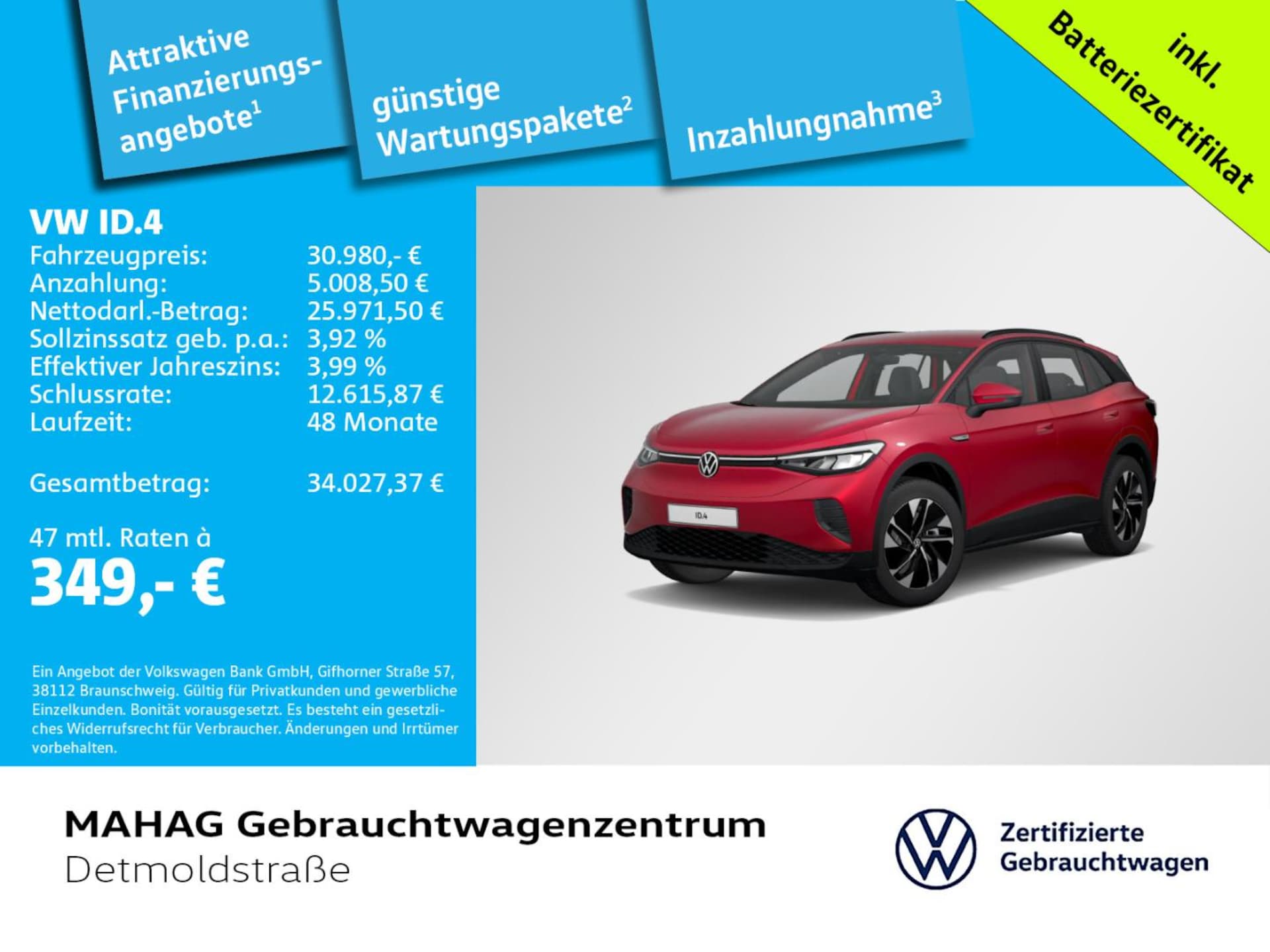 Volkswagen ID.4 Pro Performance