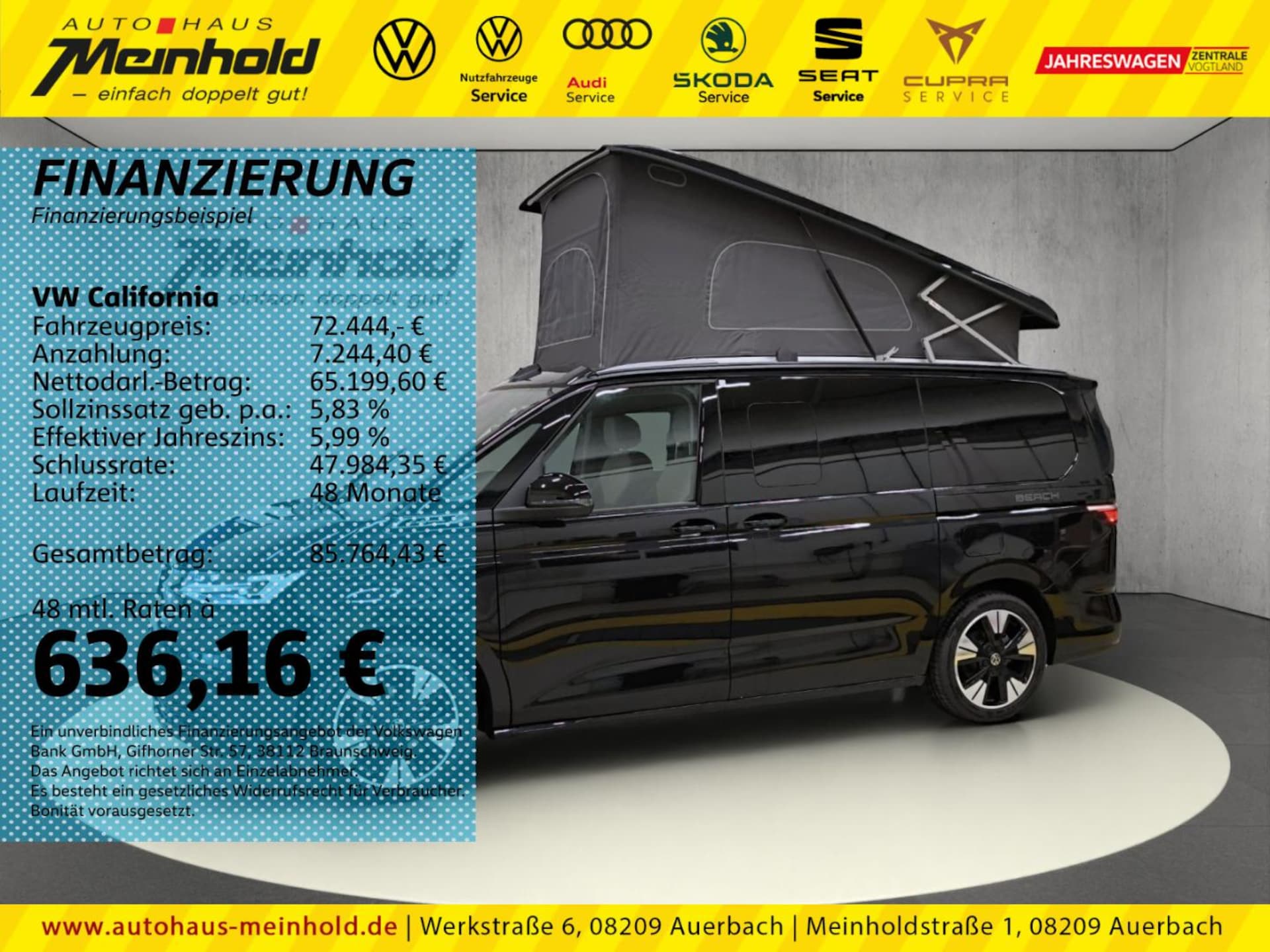 Volkswagen California Beach Camper