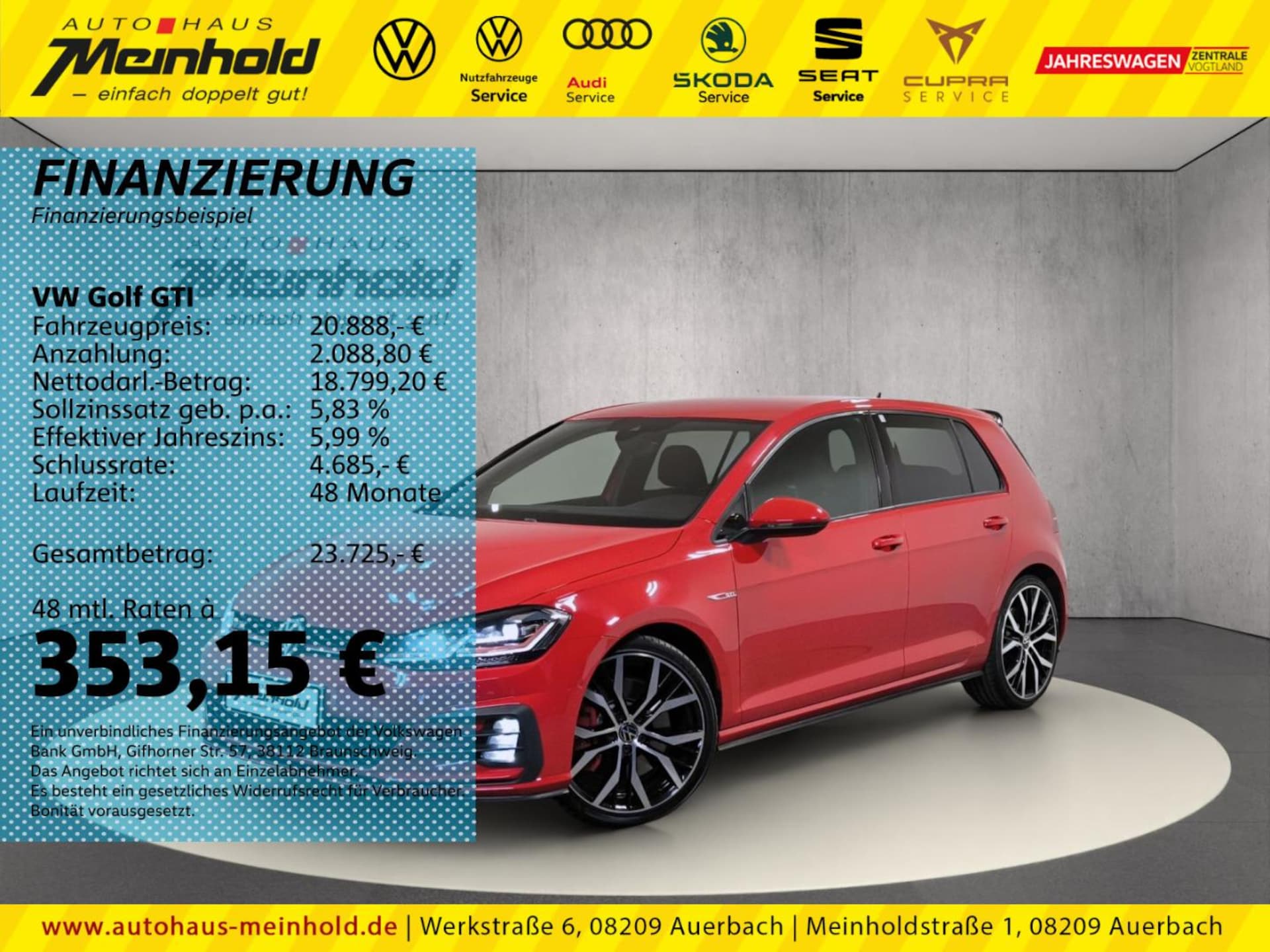 Volkswagen Golf GTI Performance