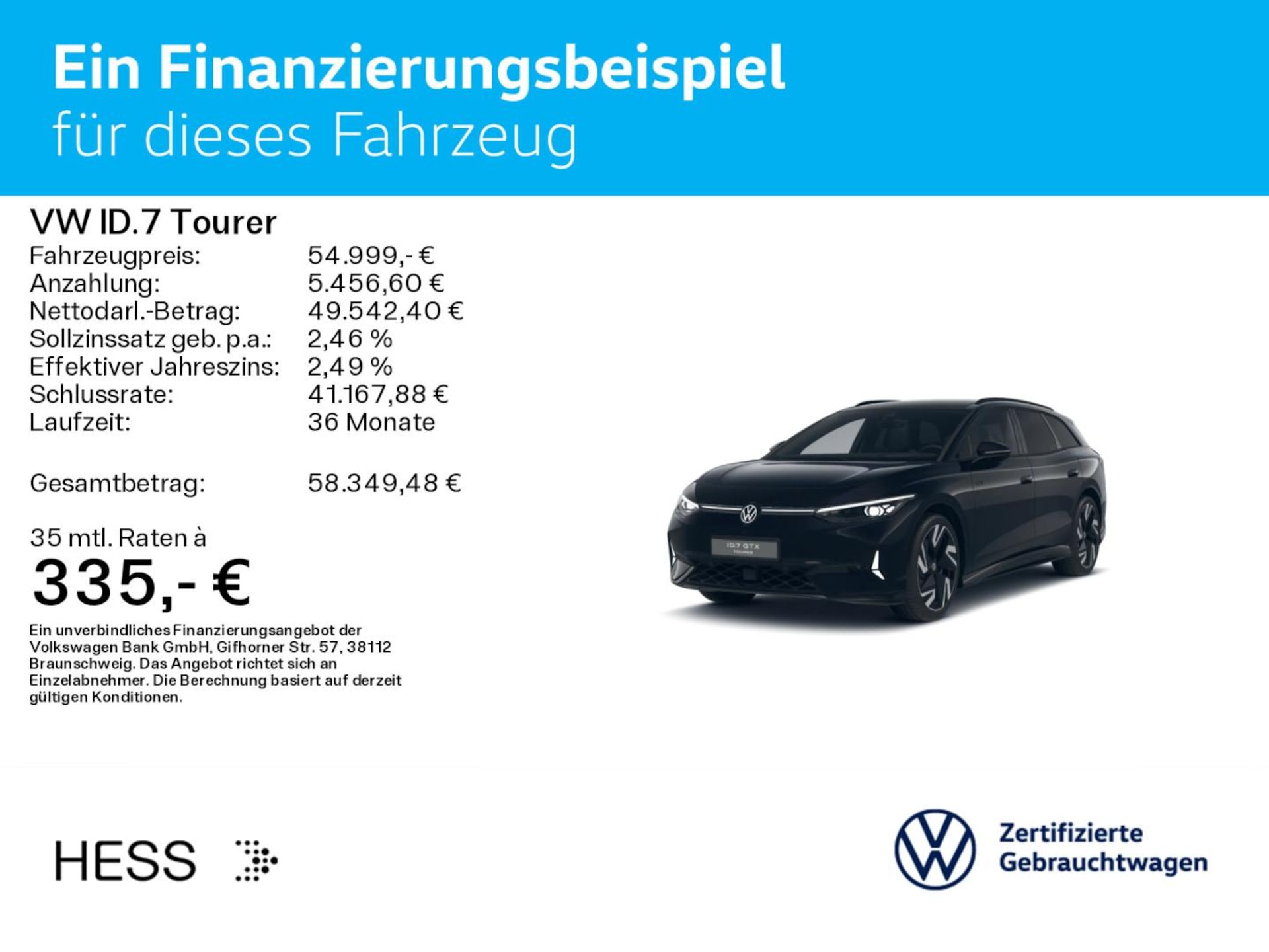 Volkswagen ID.7 Tourer GTX