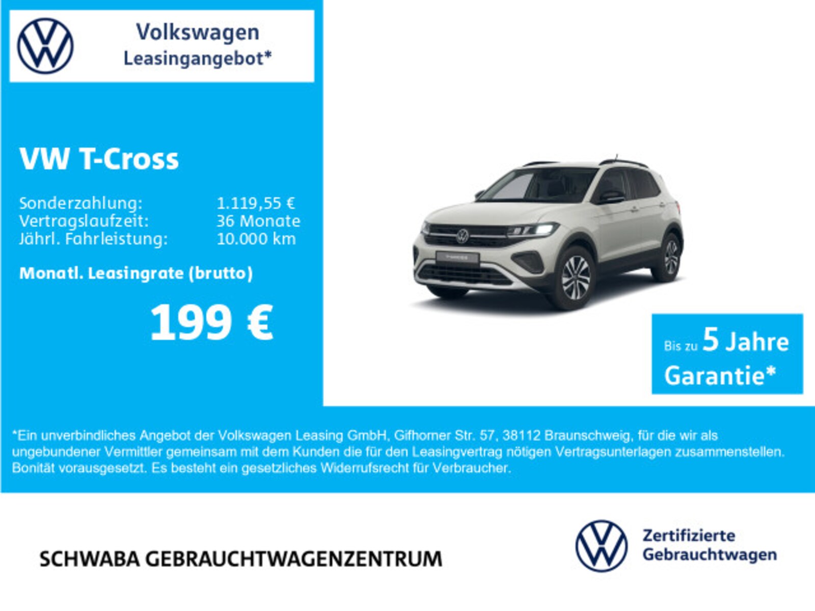 Volkswagen T-Cross – Bild 2