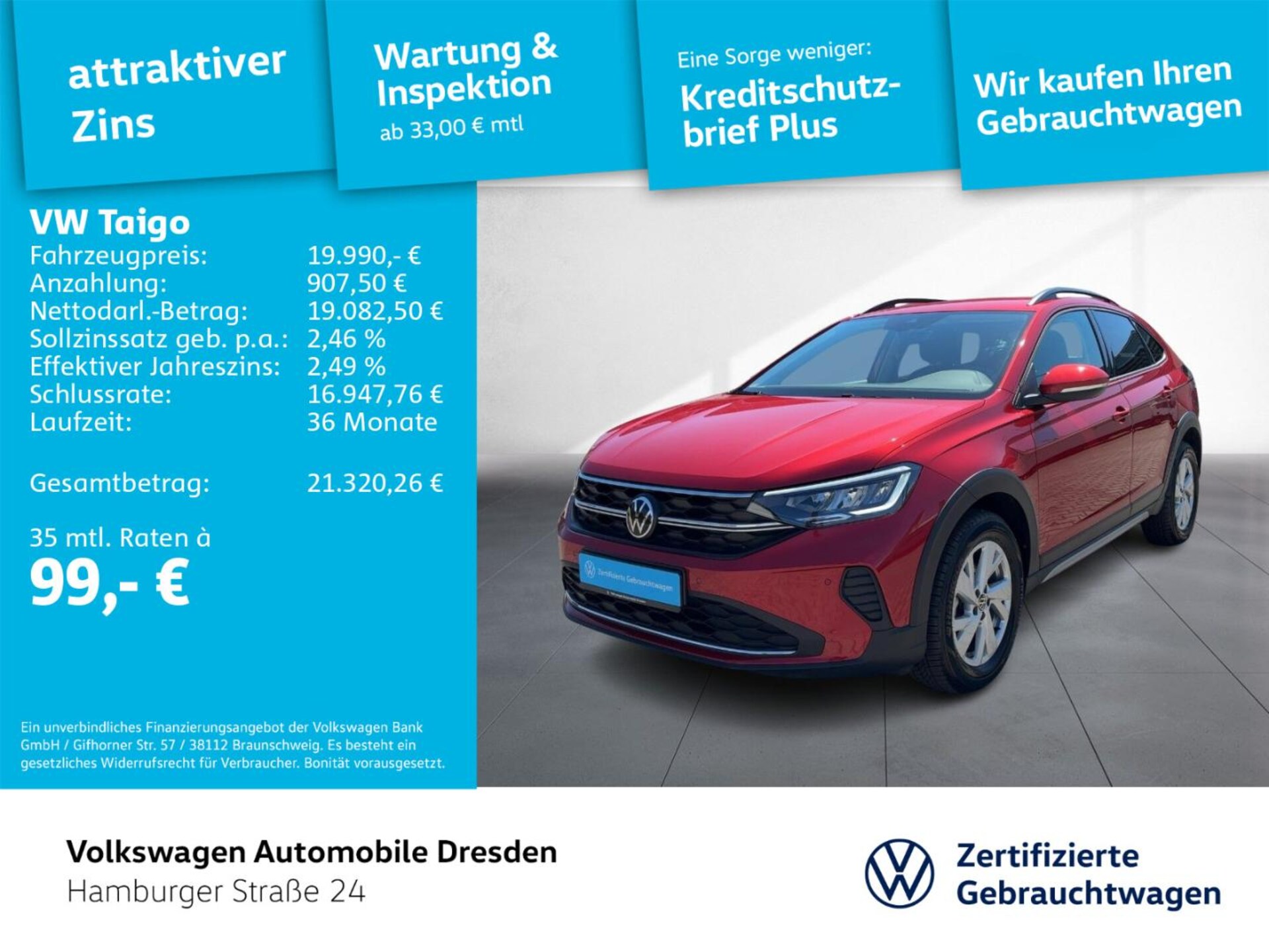 Volkswagen Taigo Life