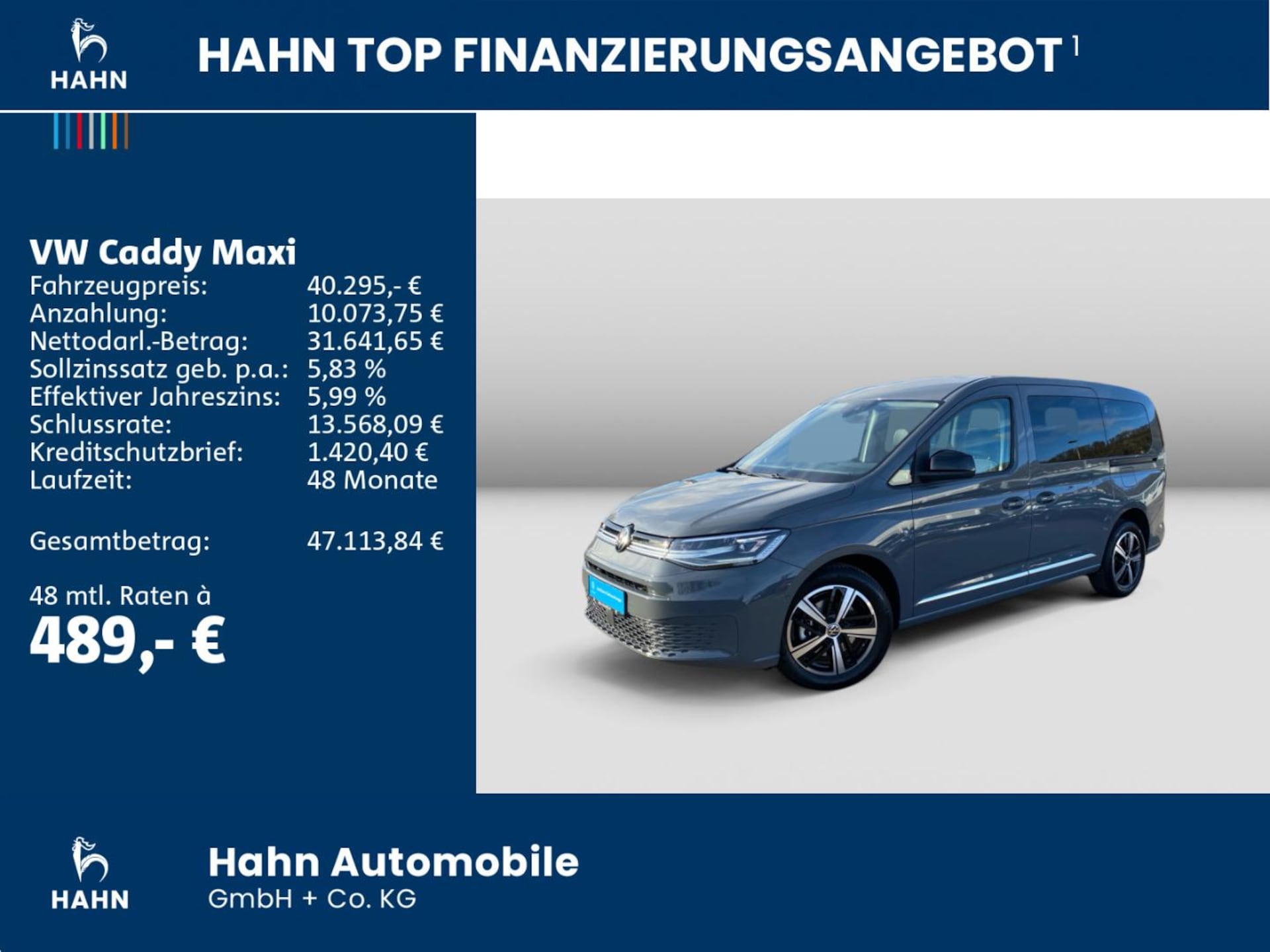 Volkswagen Caddy Maxi Style