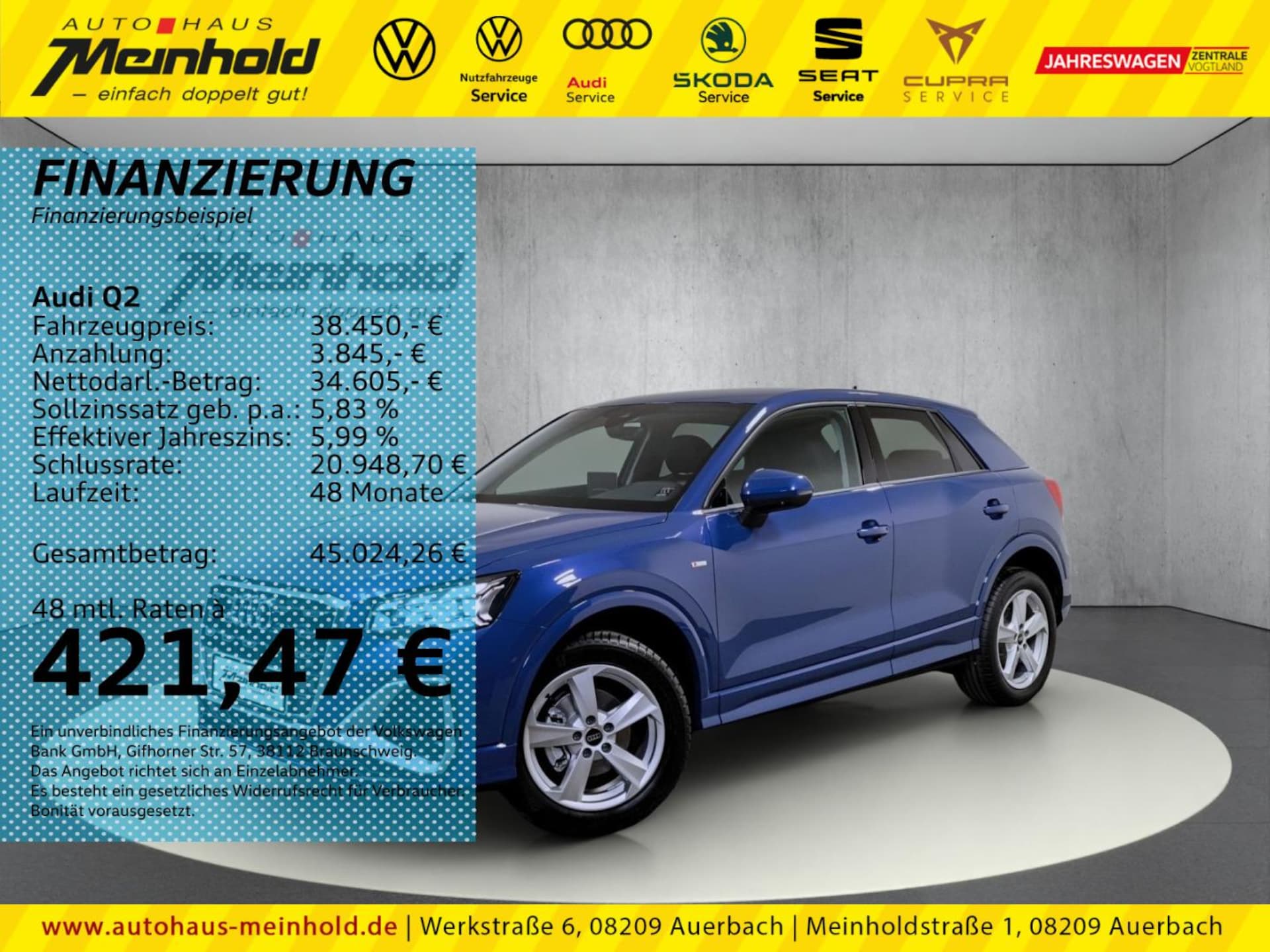 Audi Q2 S line
