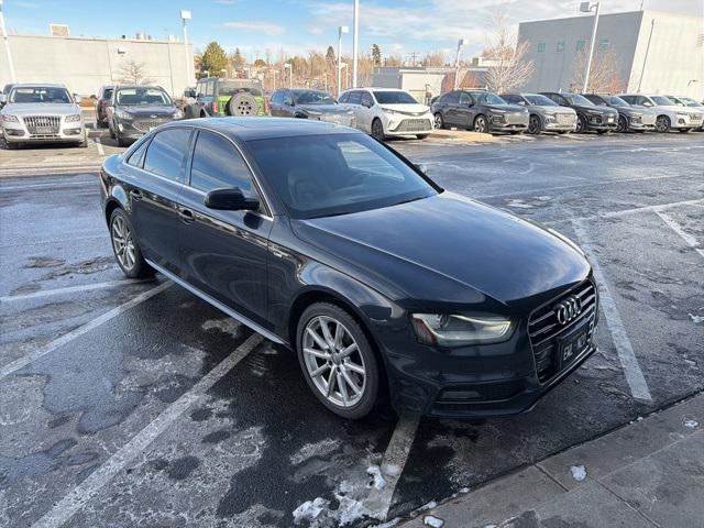 Used 2014 Audi A4 Premium with VIN WAUFFAFLXEN022224 for sale in Littleton, CO