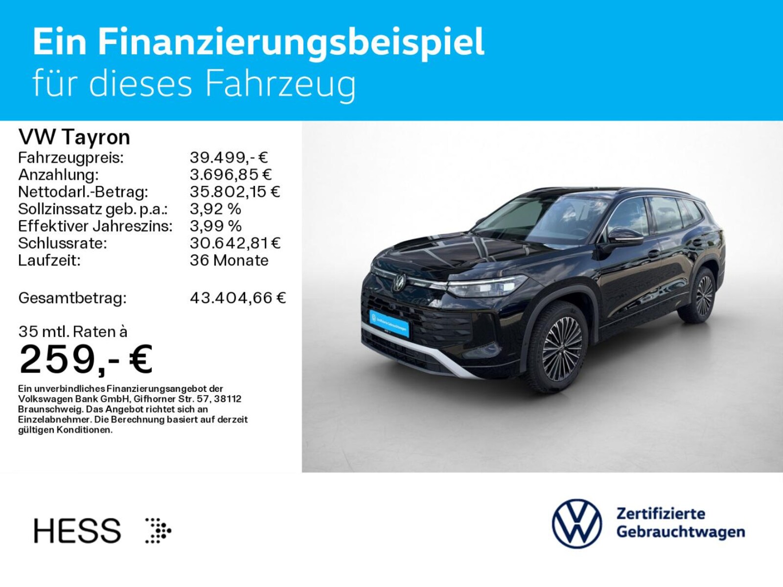 Volkswagen Tayron – Bild 2