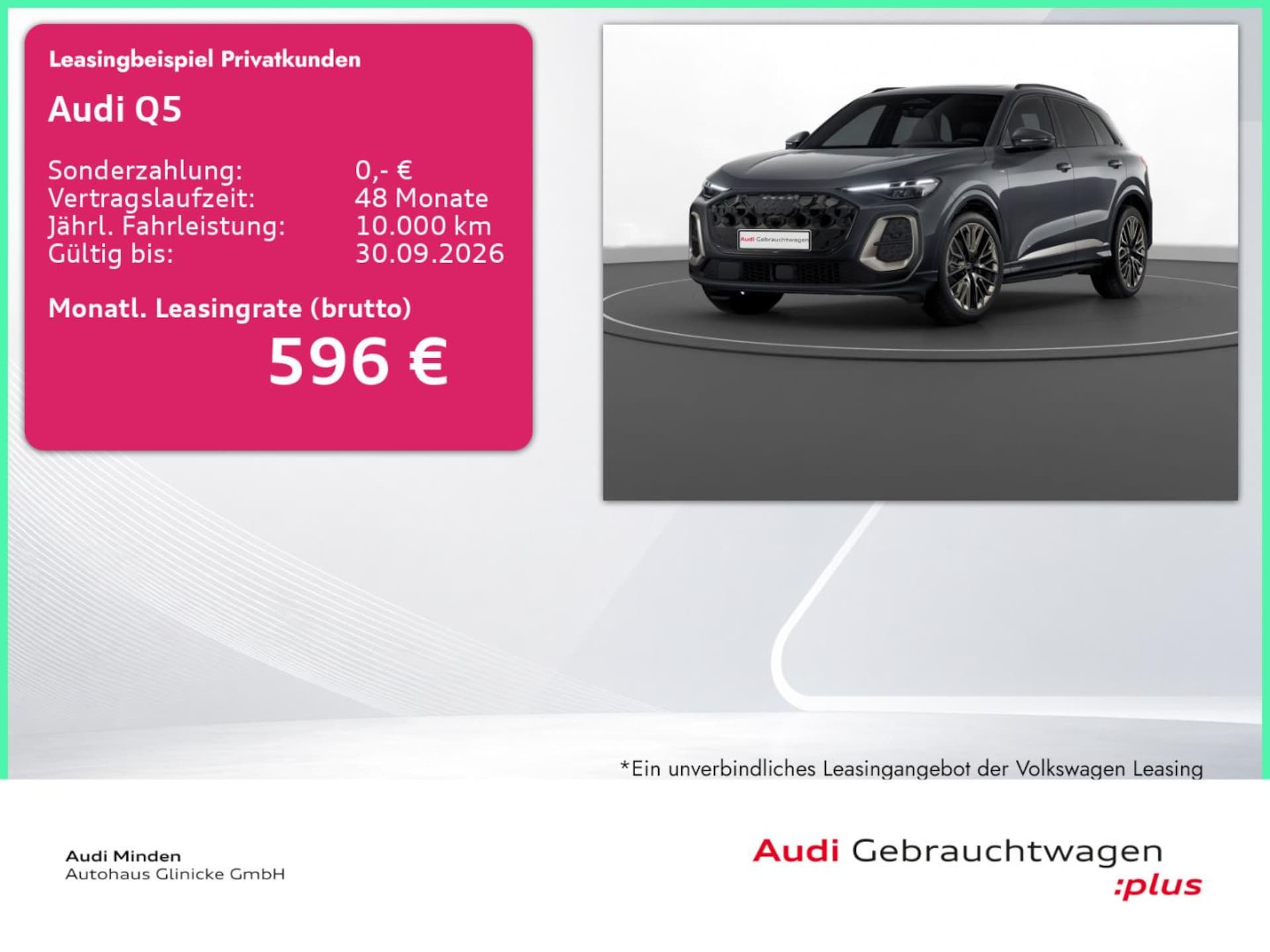 Audi Q5 SUV edition one
