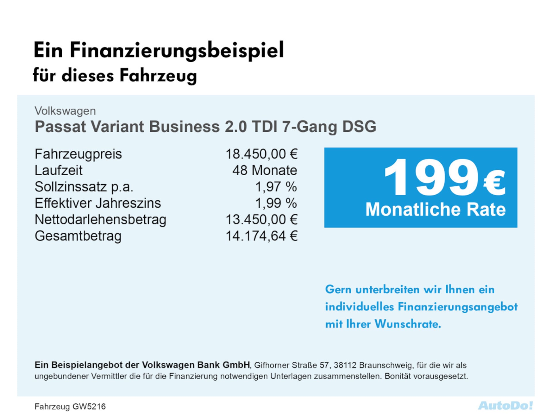 Volkswagen Passat Variant Business