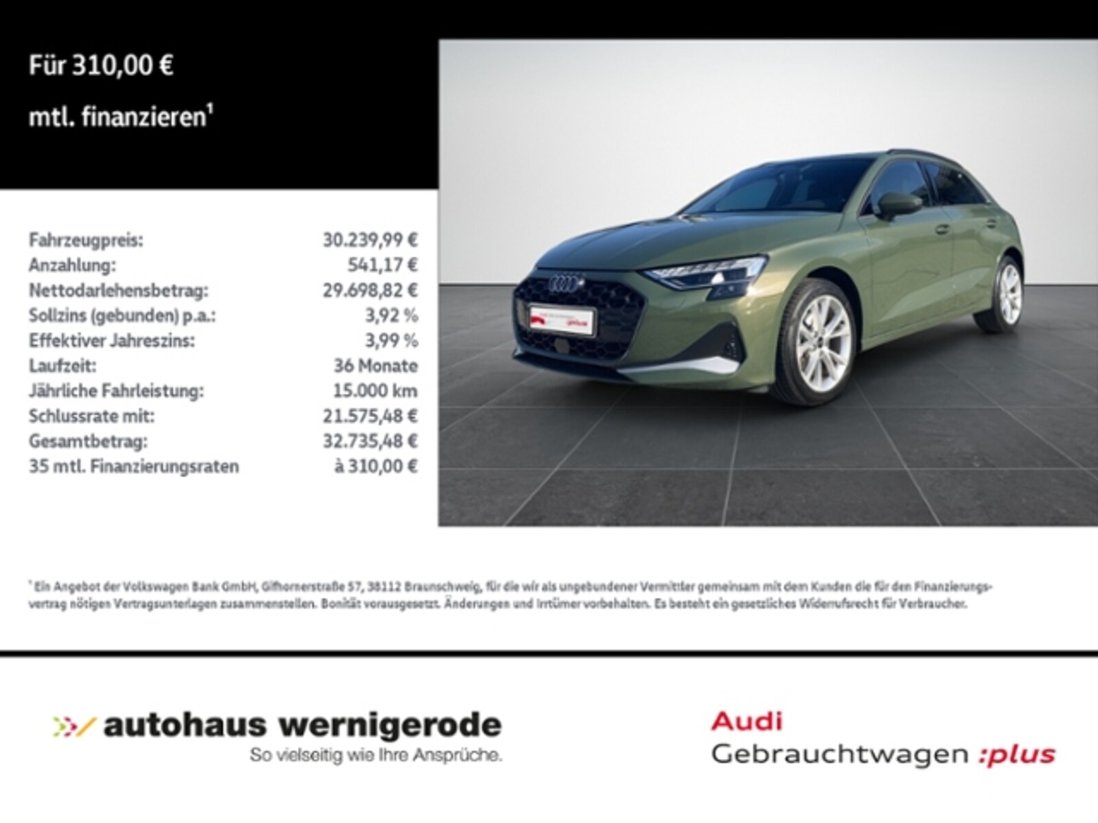 Audi A3 Sportback