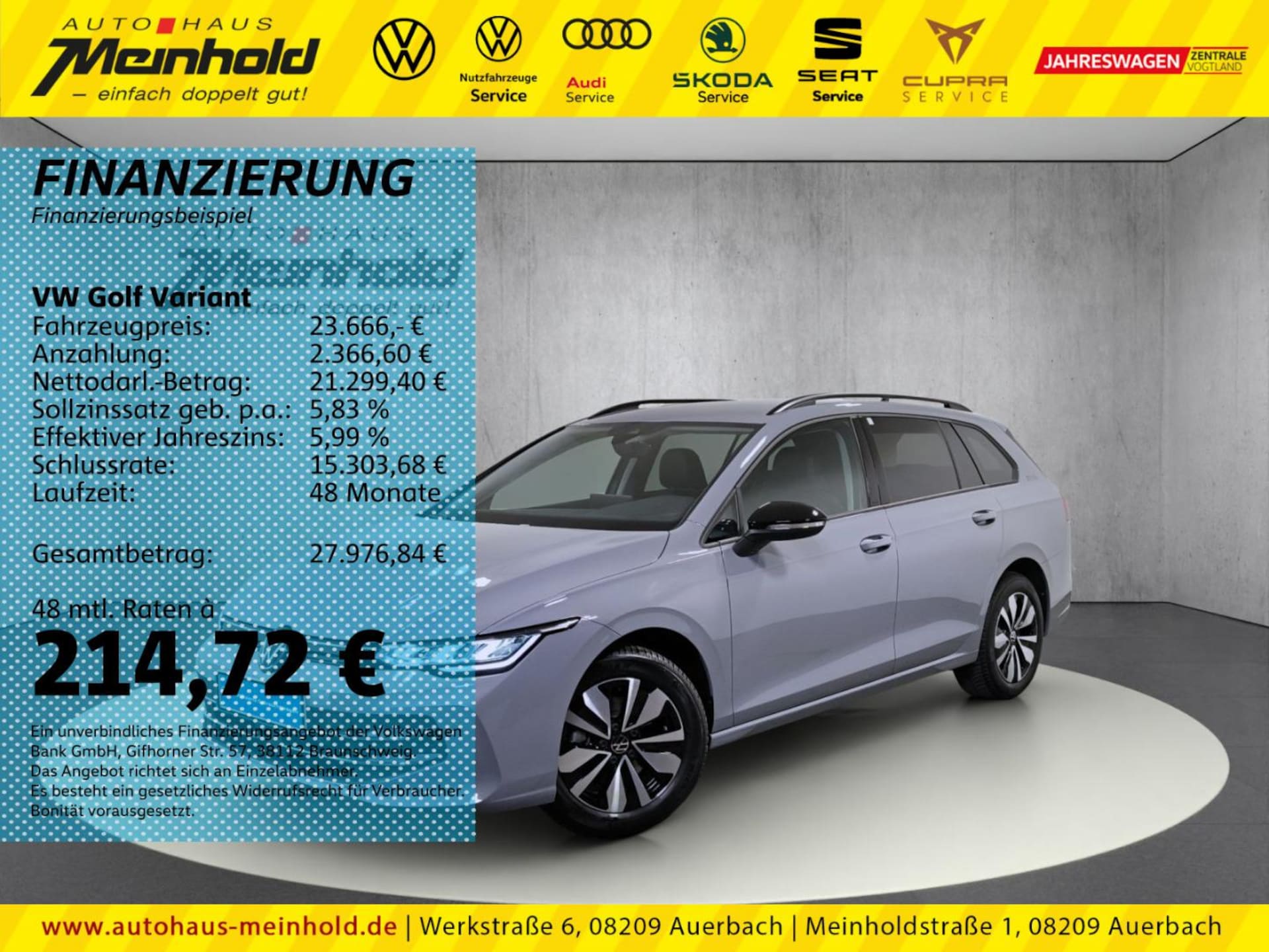 Volkswagen Golf Variant Goal