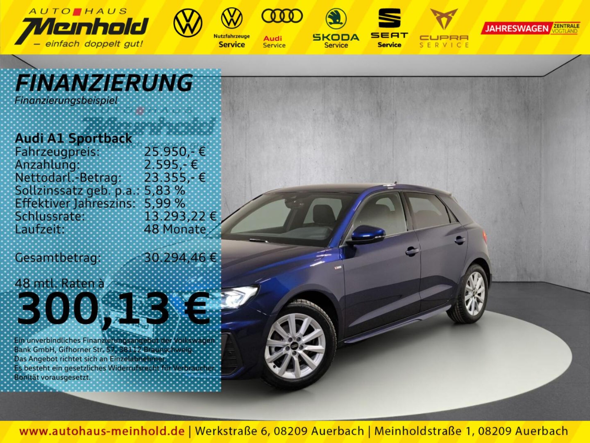Audi A1 Sportback S line