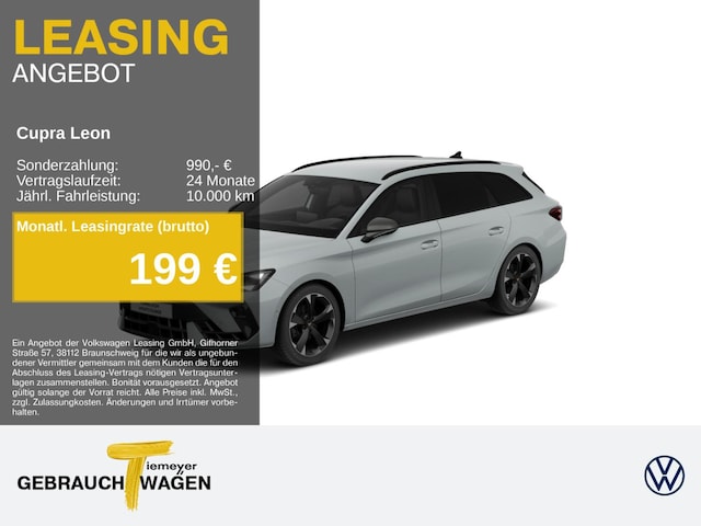 CUPRA Leon Sportstourer 1.5 eTSI DSG SUPERSPORT KAMERA eKLAPPE ACC (SR064802)