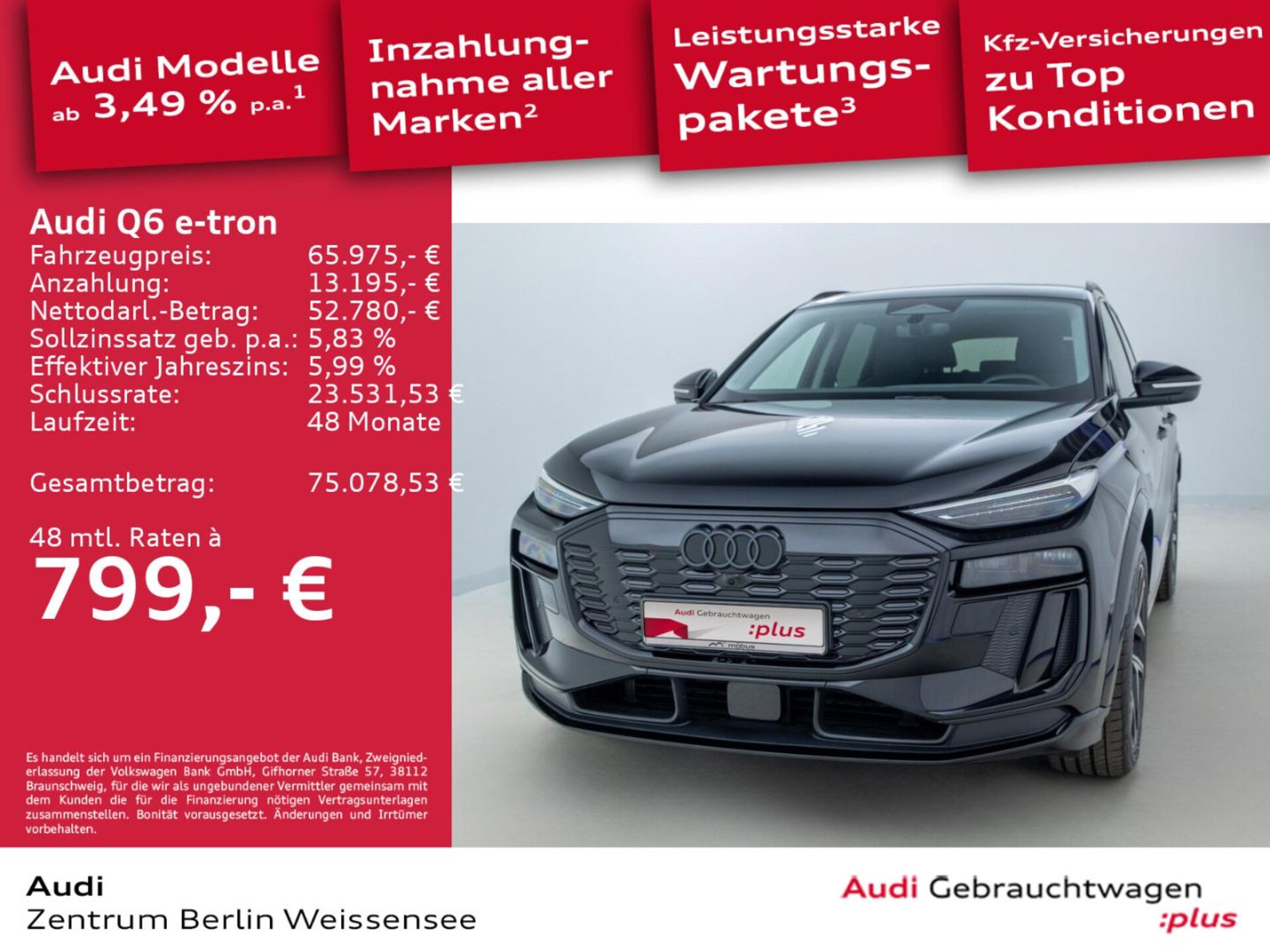 Audi Q6 SUV e-tron