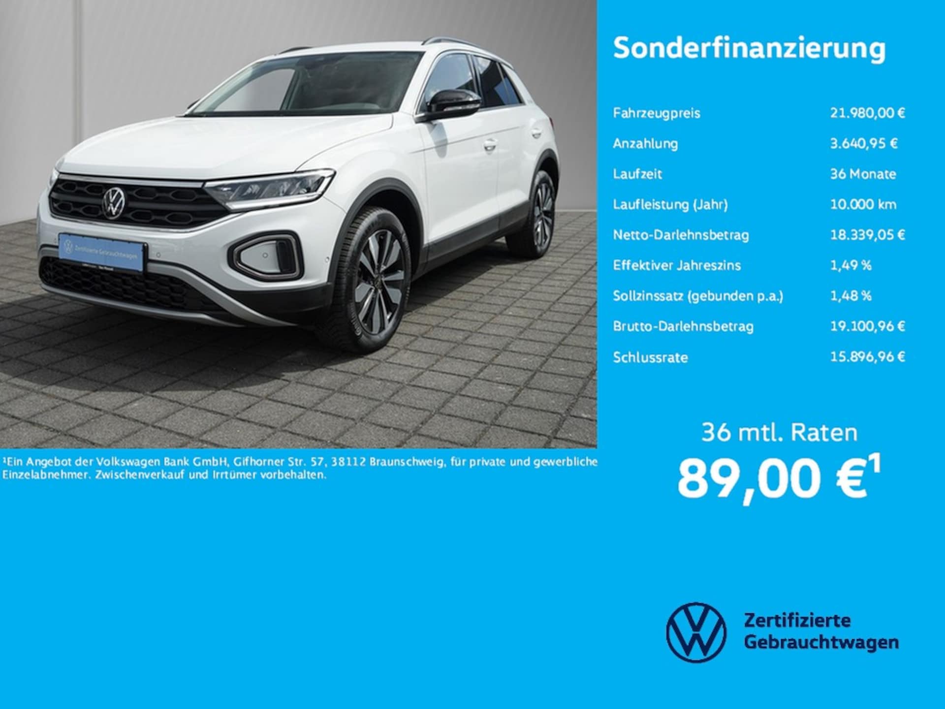 Volkswagen T-Roc Life
