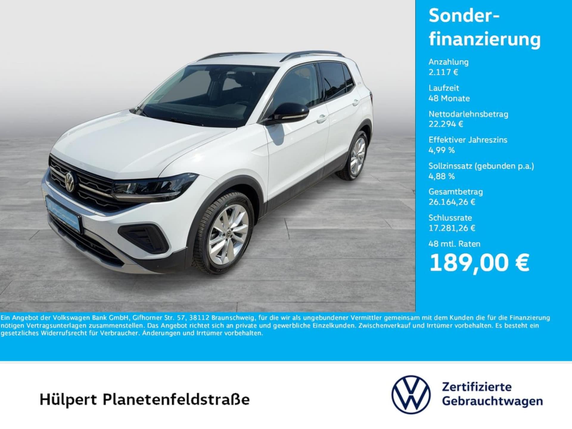Volkswagen T-Cross Life