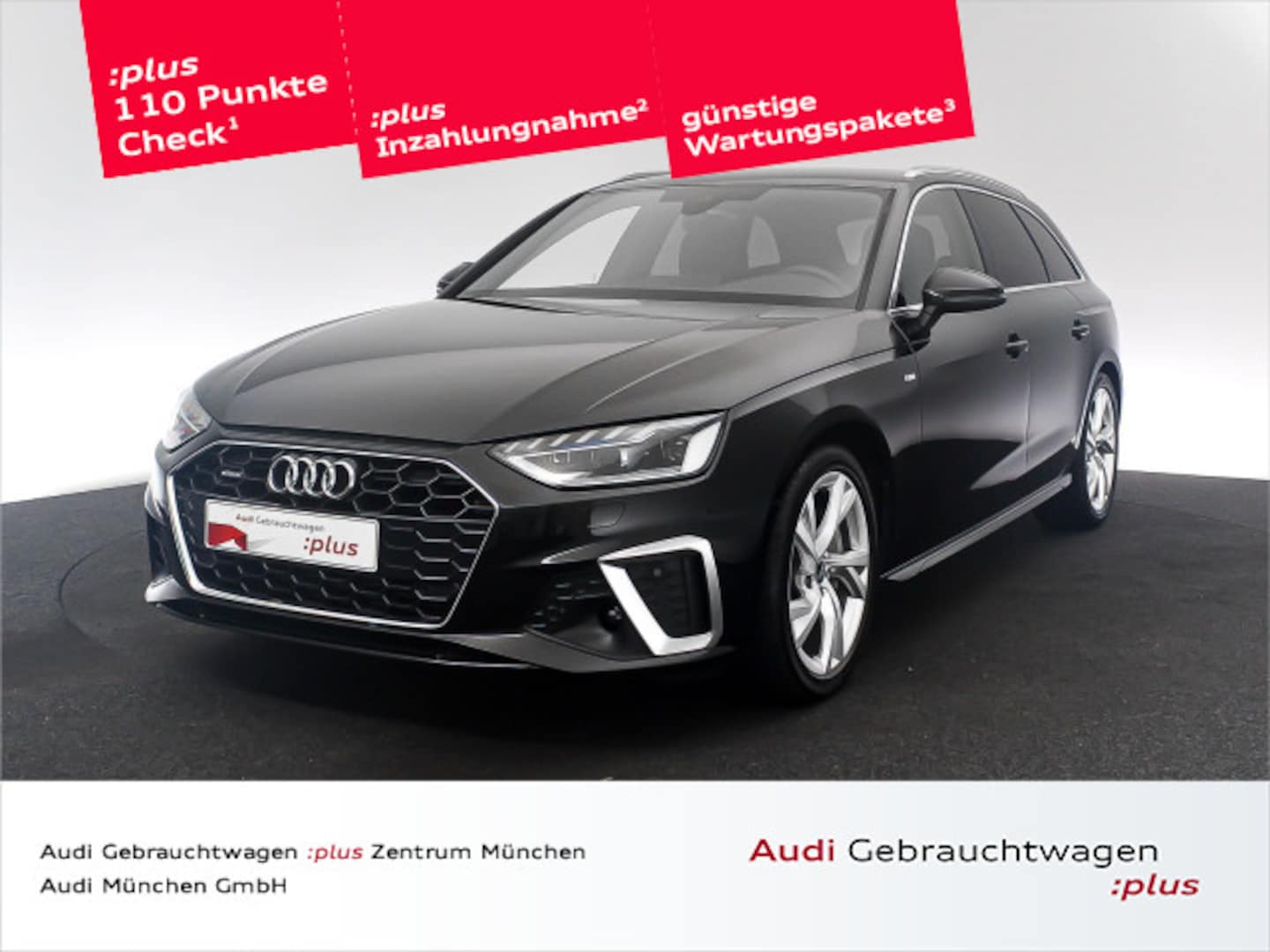 Bild über Audi A4 Avant S line 40 TFSI quattro S tronic - für weitere Informationen kontaktieren Sie den Audi Partner