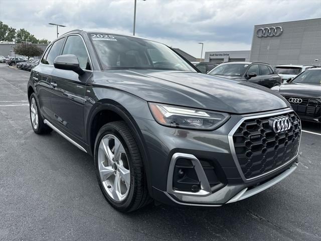 Used 2025 Audi Q5 Premium Plus with VIN WA1EAAFY3S2017303 for sale in Plains Township, PA