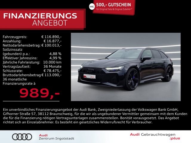 Audi RS 6 Avant performance