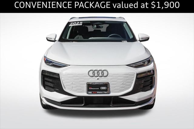 Certified 2025 Audi Q6 e-tron Premium with VIN WA112BGF0SA013780 for sale in Mission Viejo, CA