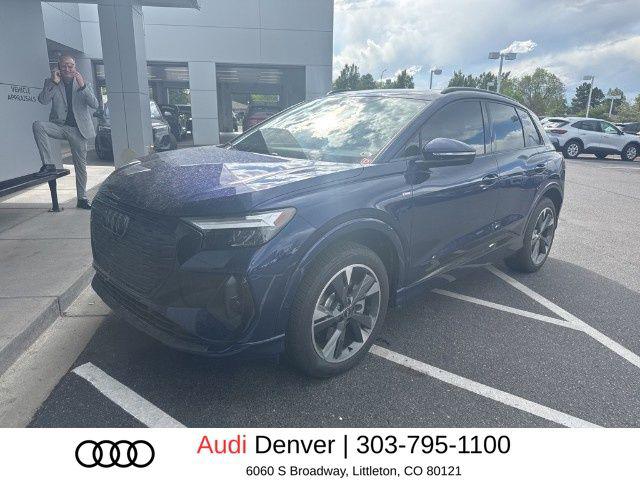 Used 2024 Audi Q4 e-tron Premium Plus with VIN WA1L2BFZ5RP017786 for sale in Littleton, CO