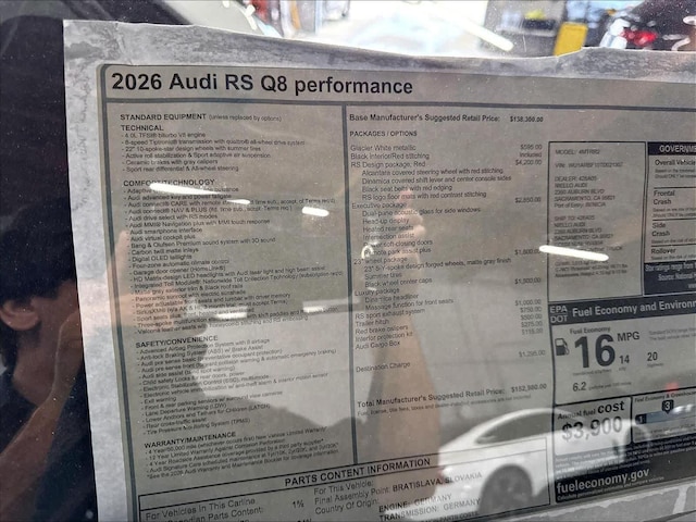 2026 Audi RS Q8 Base - Photo 27
