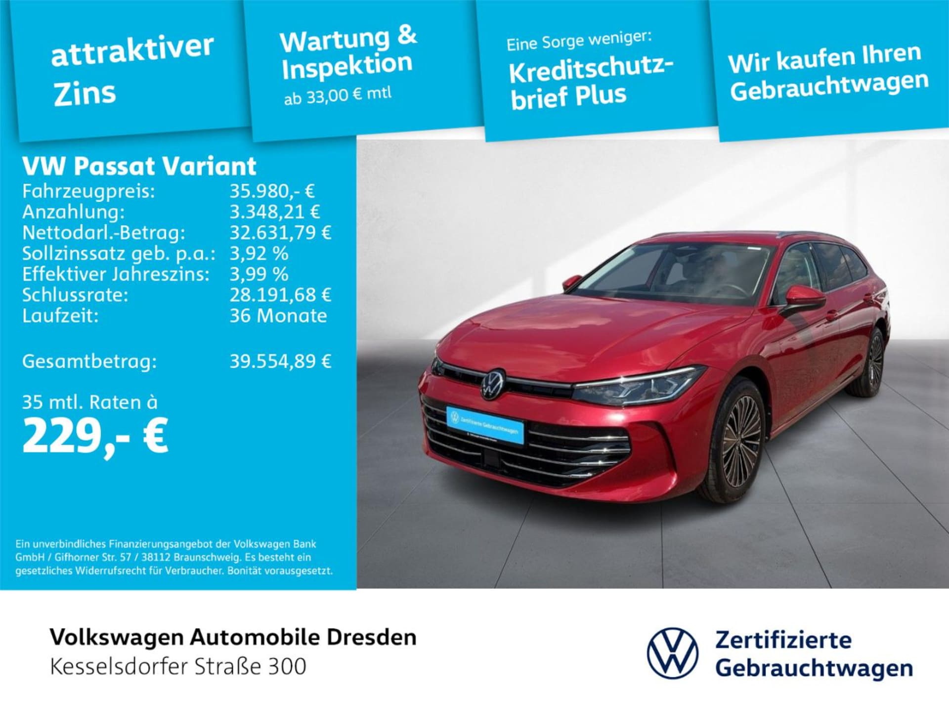 Volkswagen Passat Elegance