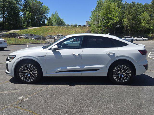 Used 2024 Audi Q8 Sportback e-tron Premium Plus with VIN WA1CAAGE2RB019792 for sale in Roswell, GA