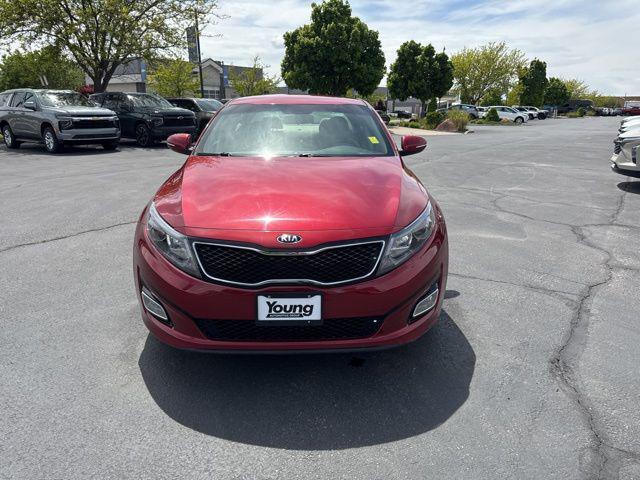 Used 2015 Kia Optima LX with VIN 5XXGM4A71FG451757 for sale in Layton, UT