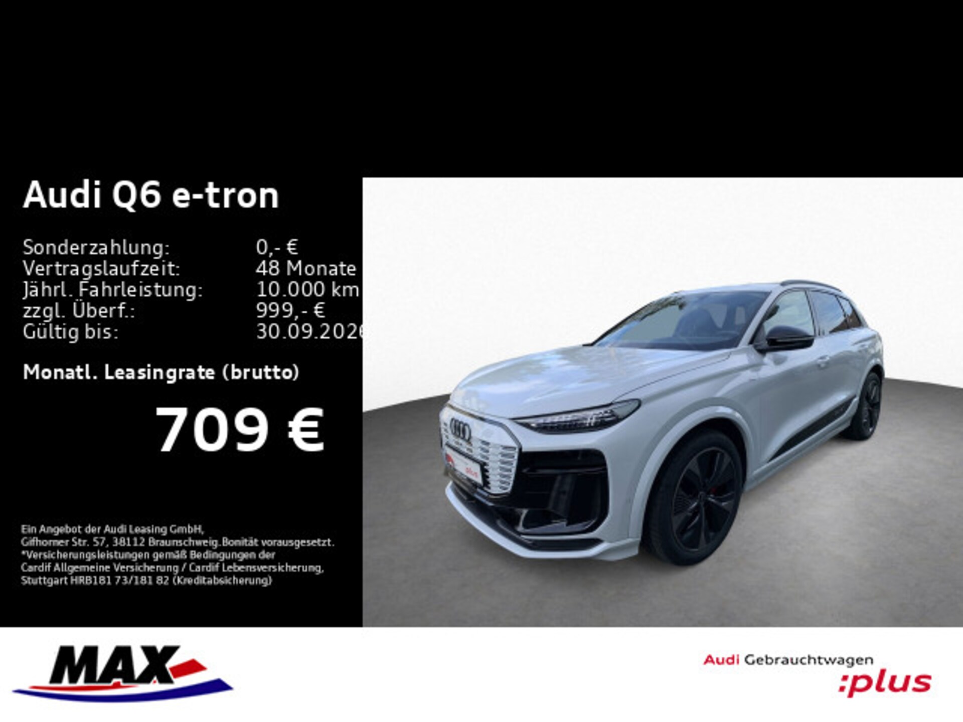 Audi Q6 SUV e-tron