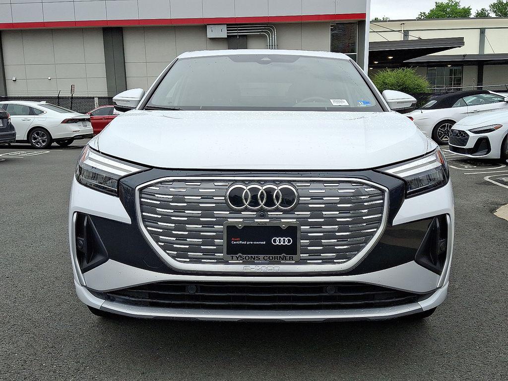 Certified 2023 Audi Q4 Sportback e-tron Premium with VIN WA122BFZ1PP033492 for sale in Vienna, VA