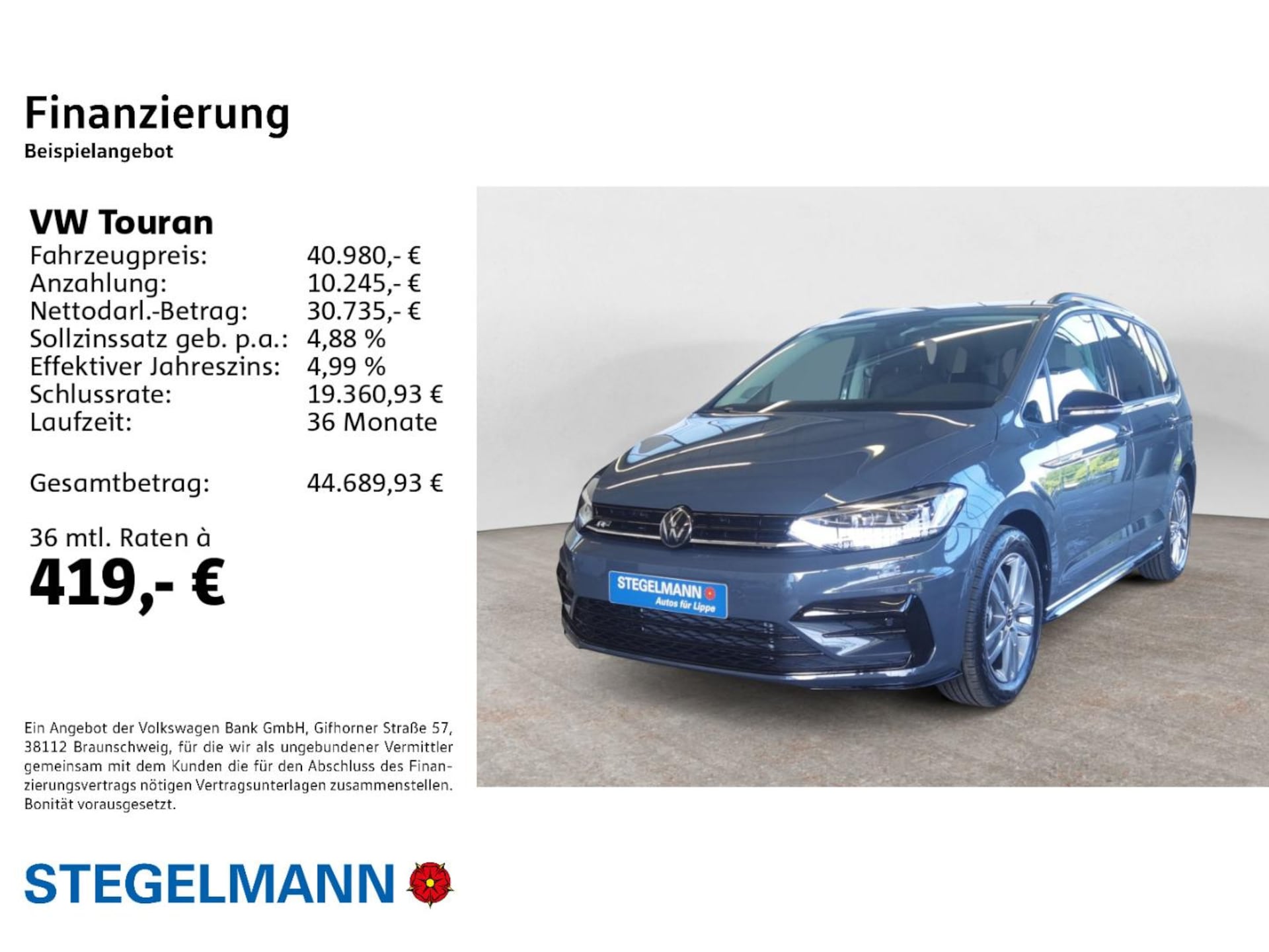 Volkswagen Touran Comfortline