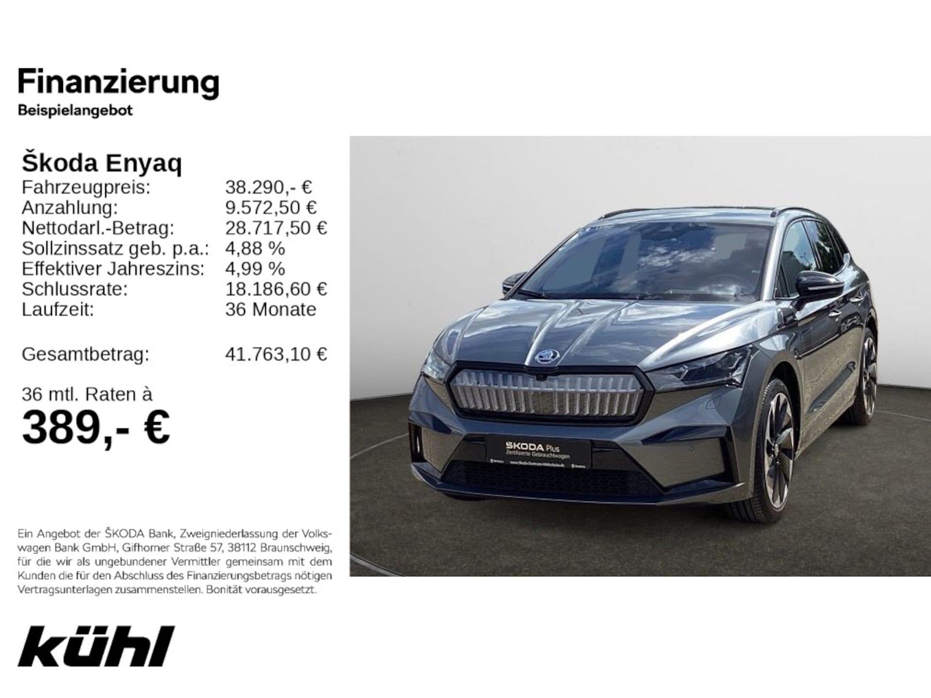 Skoda Enyaq 80X Sportline
