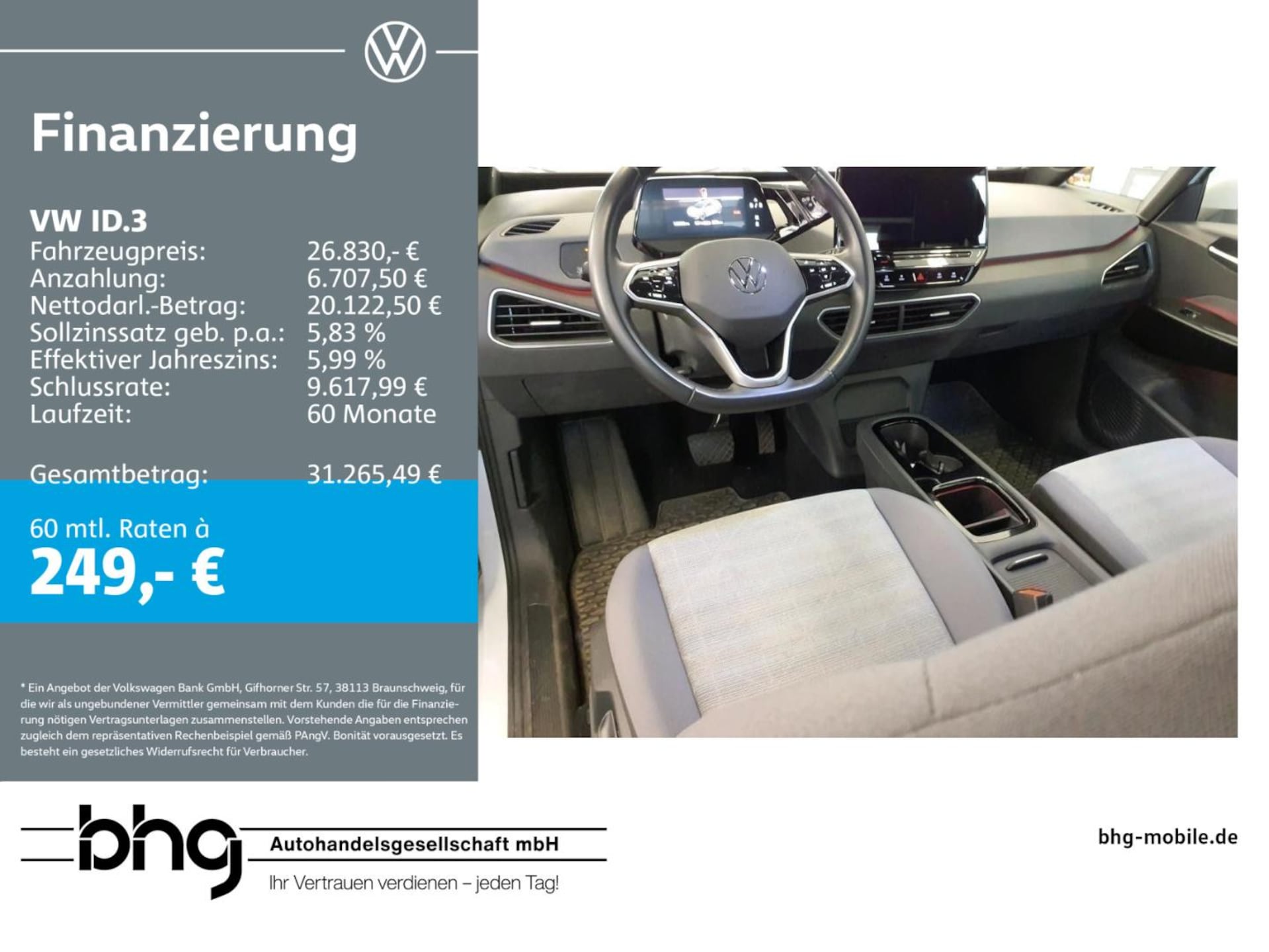 Volkswagen ID.3 Pro Performance