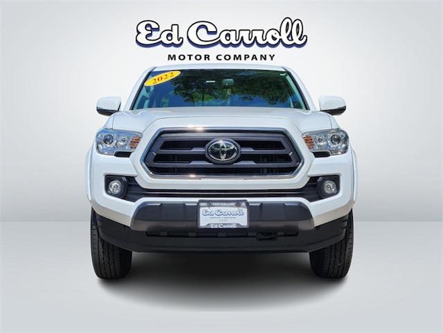 Used 2022 Toyota Tacoma SR5 with VIN 3TMCZ5AN7NM480486 for sale in Fort Collins, CO