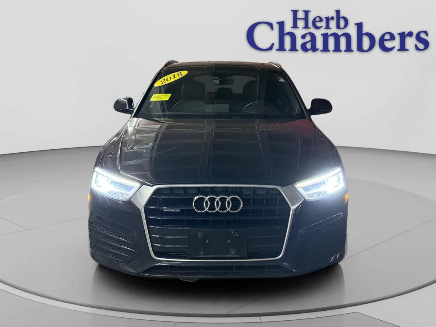 Used 2018 Audi Q3 Premium Plus with VIN WA1JCCFS2JR017993 for sale in Brookline, MA