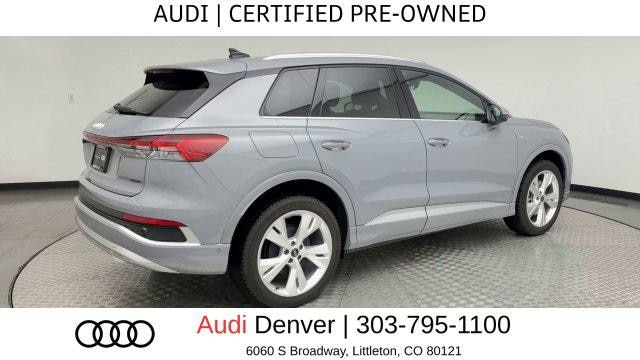 Certified 2023 Audi Q4 e-tron Premium Plus with VIN WA1L2BFZ4PP066409 for sale in Littleton, CO