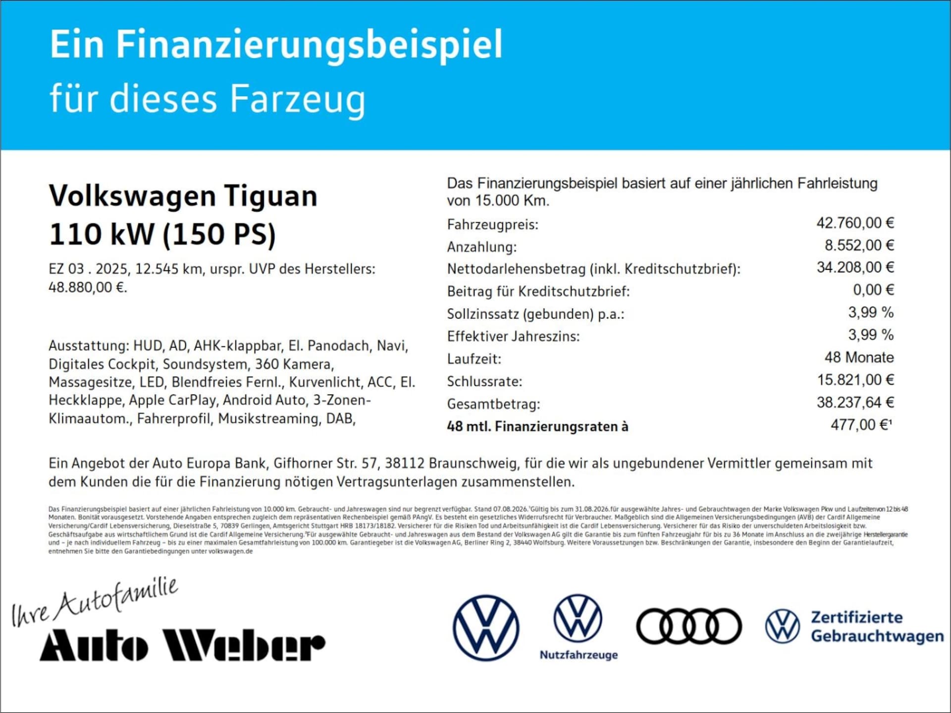 Volkswagen Tiguan Elegance