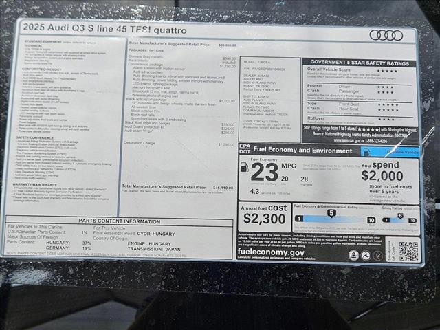 2025 Audi Q3 S Line Premium - Photo 16