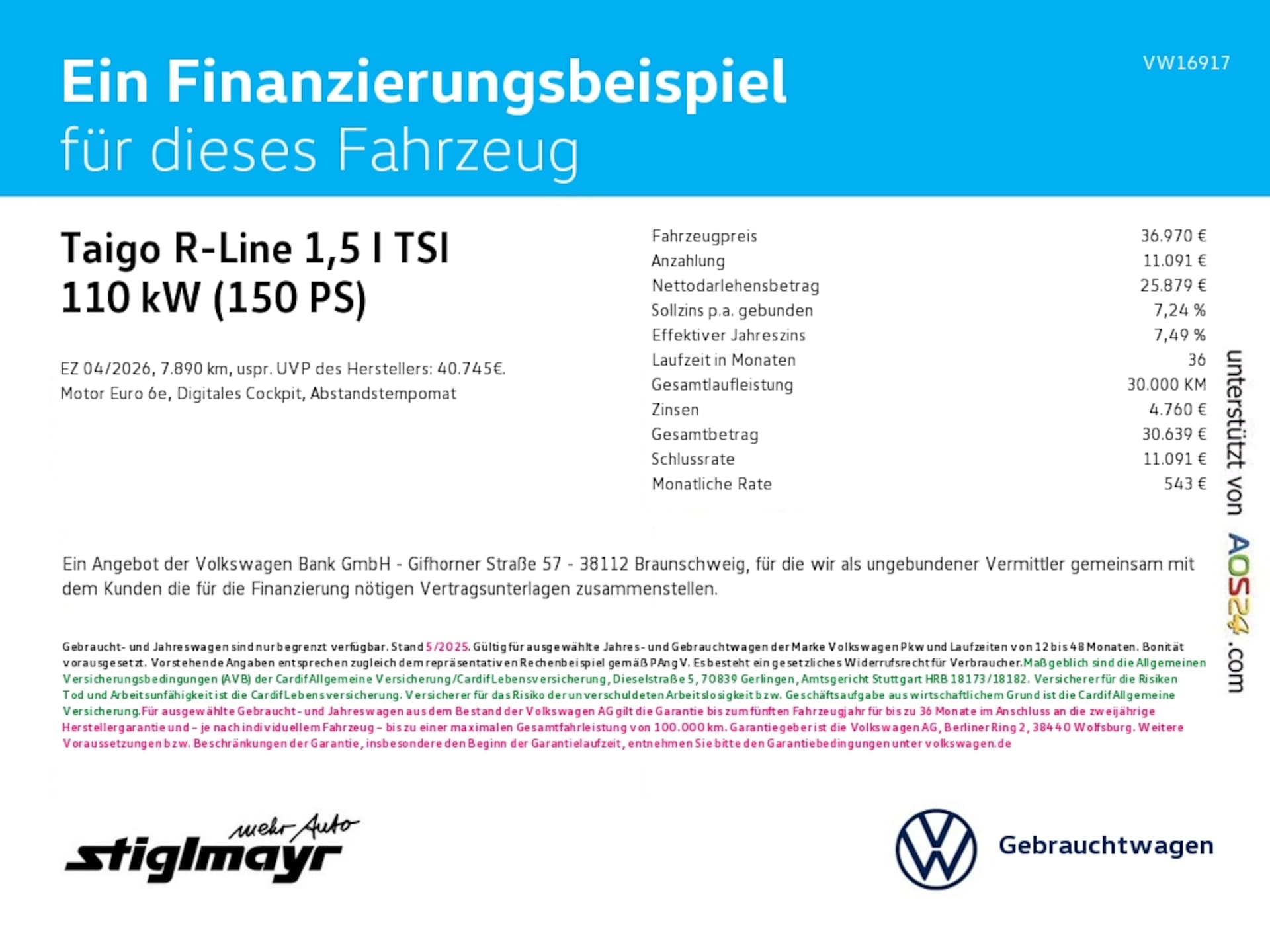 Volkswagen Taigo R-Line